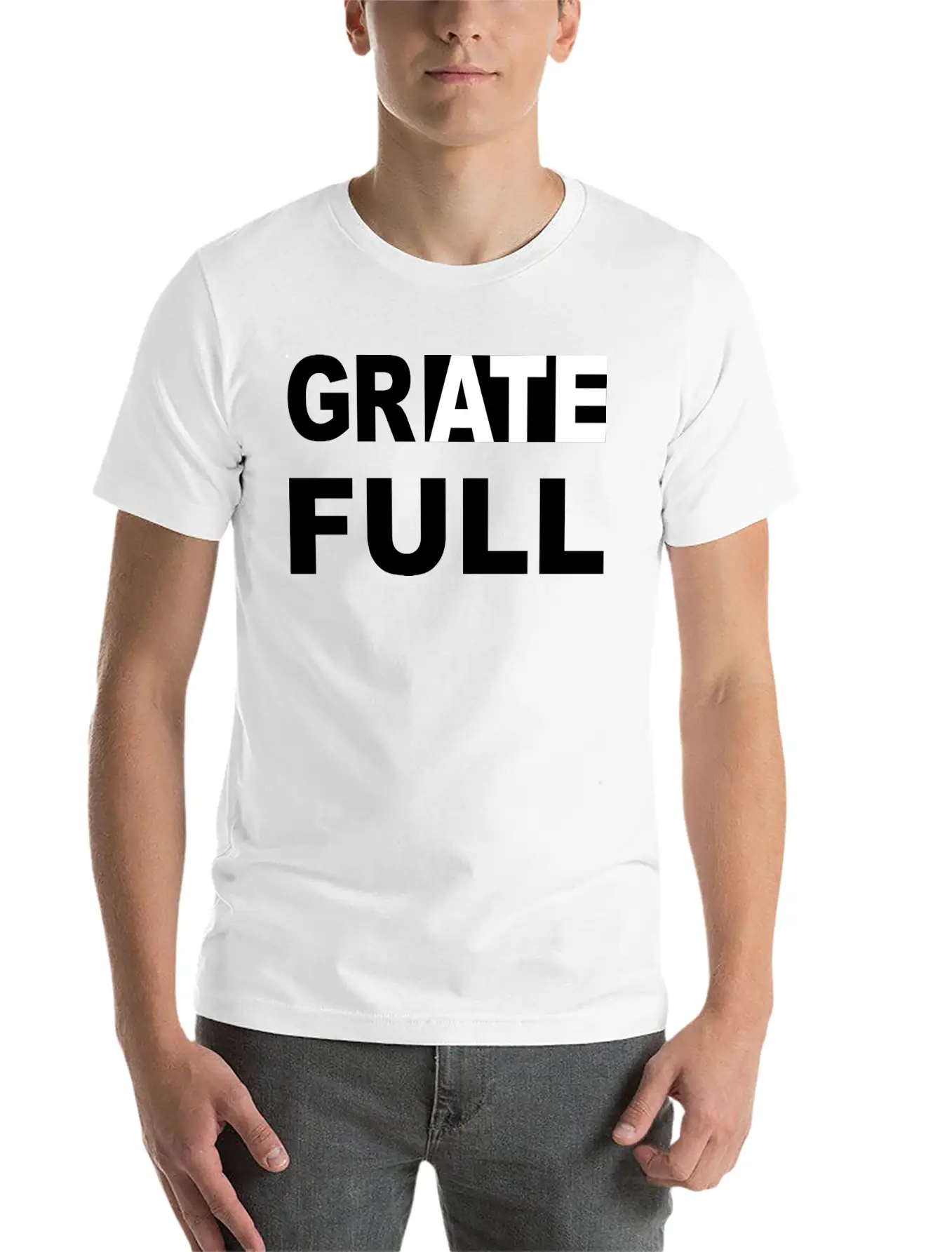 GrAte Full By Simi Tease Essential Cotton Tee For Daily Outfits ¨C Unisex Style