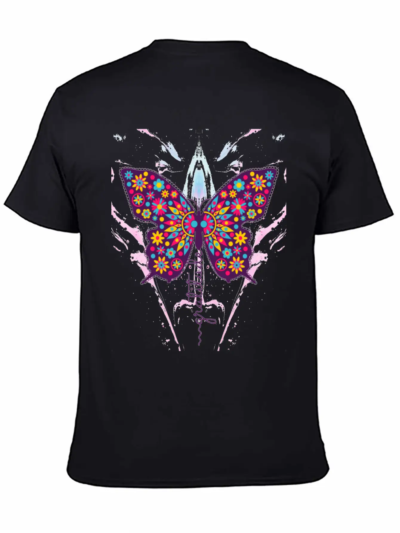 Gratitude Butterfly T Shirt Basic Graphic T-Shirt ¨C Daily Comfort In Soft Cotton