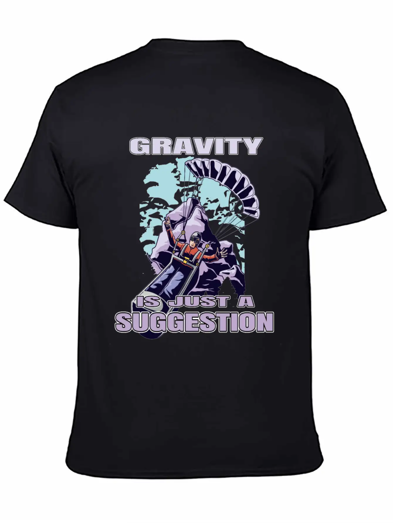 Gravity Is Just A Suggestion Essential Cotton Tee For Daily Outfits ¨C Unisex Style