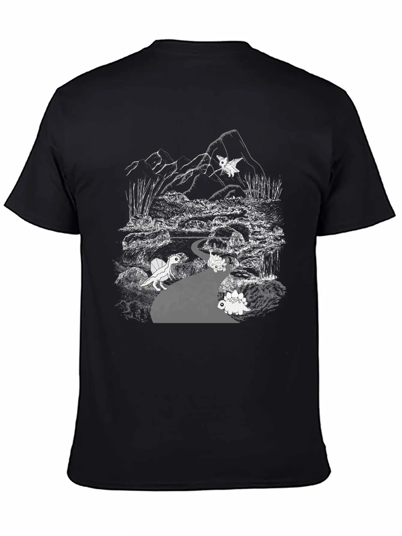Grayscale Art Essential Cotton Tee For Daily Outfits ¨C Unisex Style