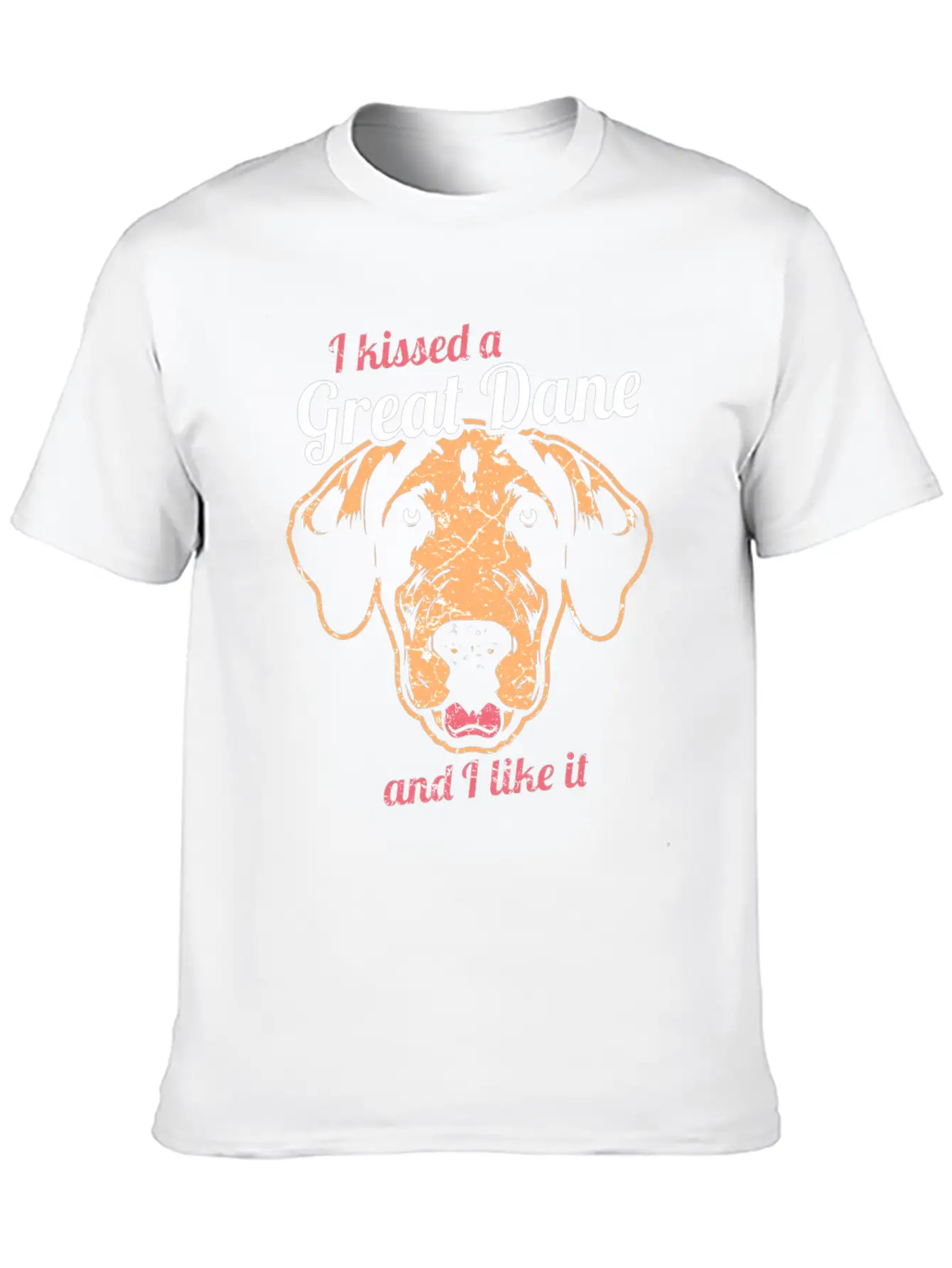 Great Dane Dog Lover Dogs Gift Unisex Casual T-Shirt ¨C Clean Design For Daily Comfort