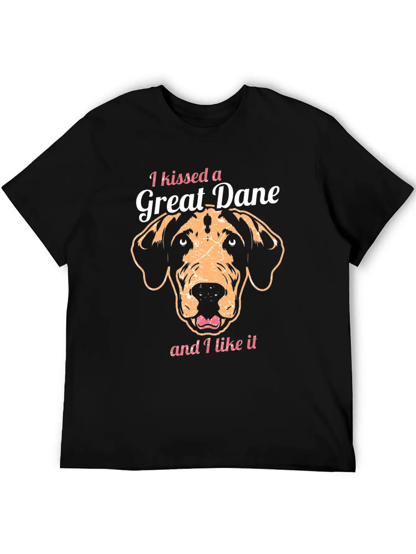 Great Dane Dog Lover Dogs Gift Unisex Casual T-Shirt ¨C Clean Design For Daily Comfort