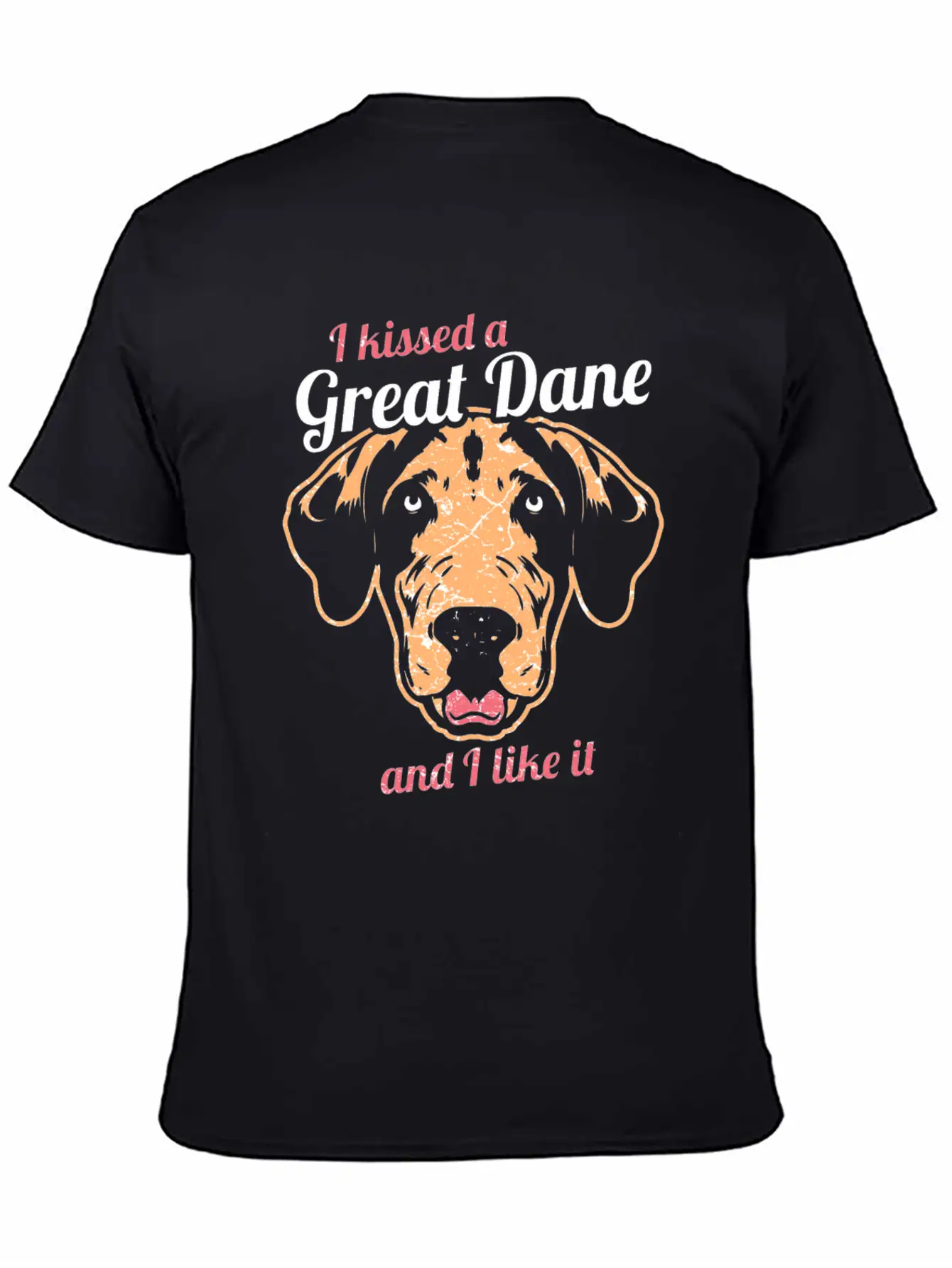 Great Dane Dog Lover Dogs Gift Unisex Casual T-Shirt ¨C Clean Design For Daily Comfort