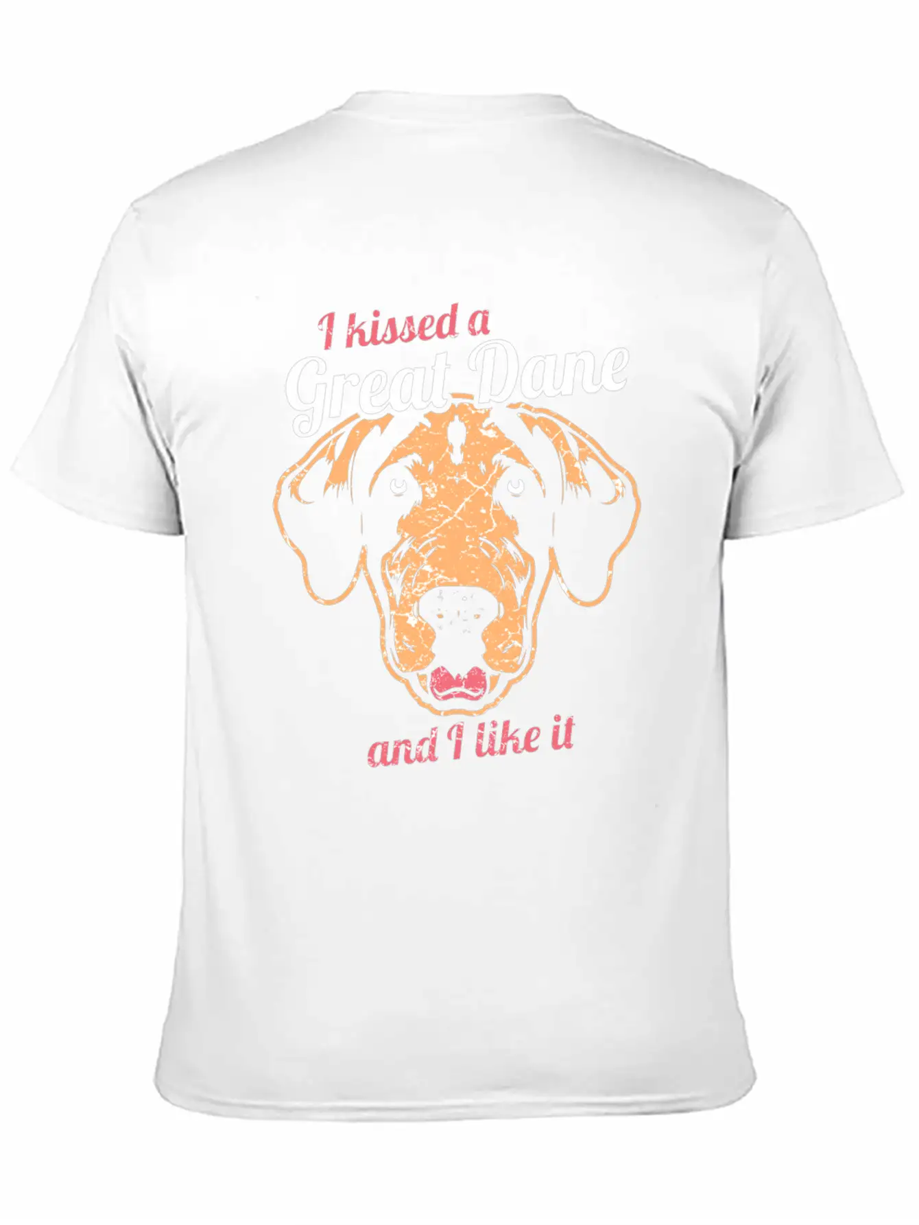 Great Dane Dog Lover Dogs Gift Unisex Casual T-Shirt ¨C Clean Design For Daily Comfort