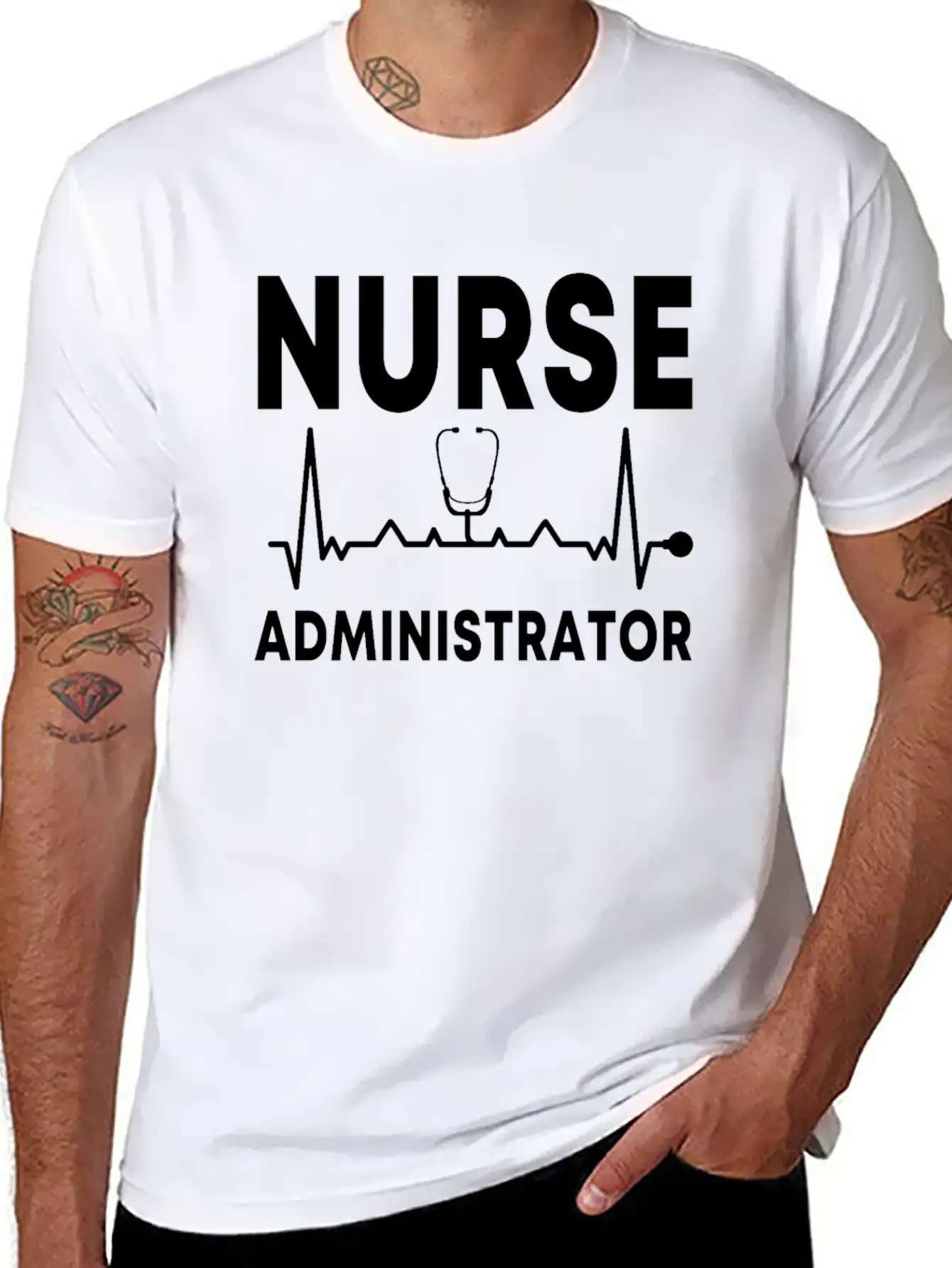 Great Nurse Administrator Shirt Unisex Casual T-Shirt ¨C Clean Design For Daily Comfort