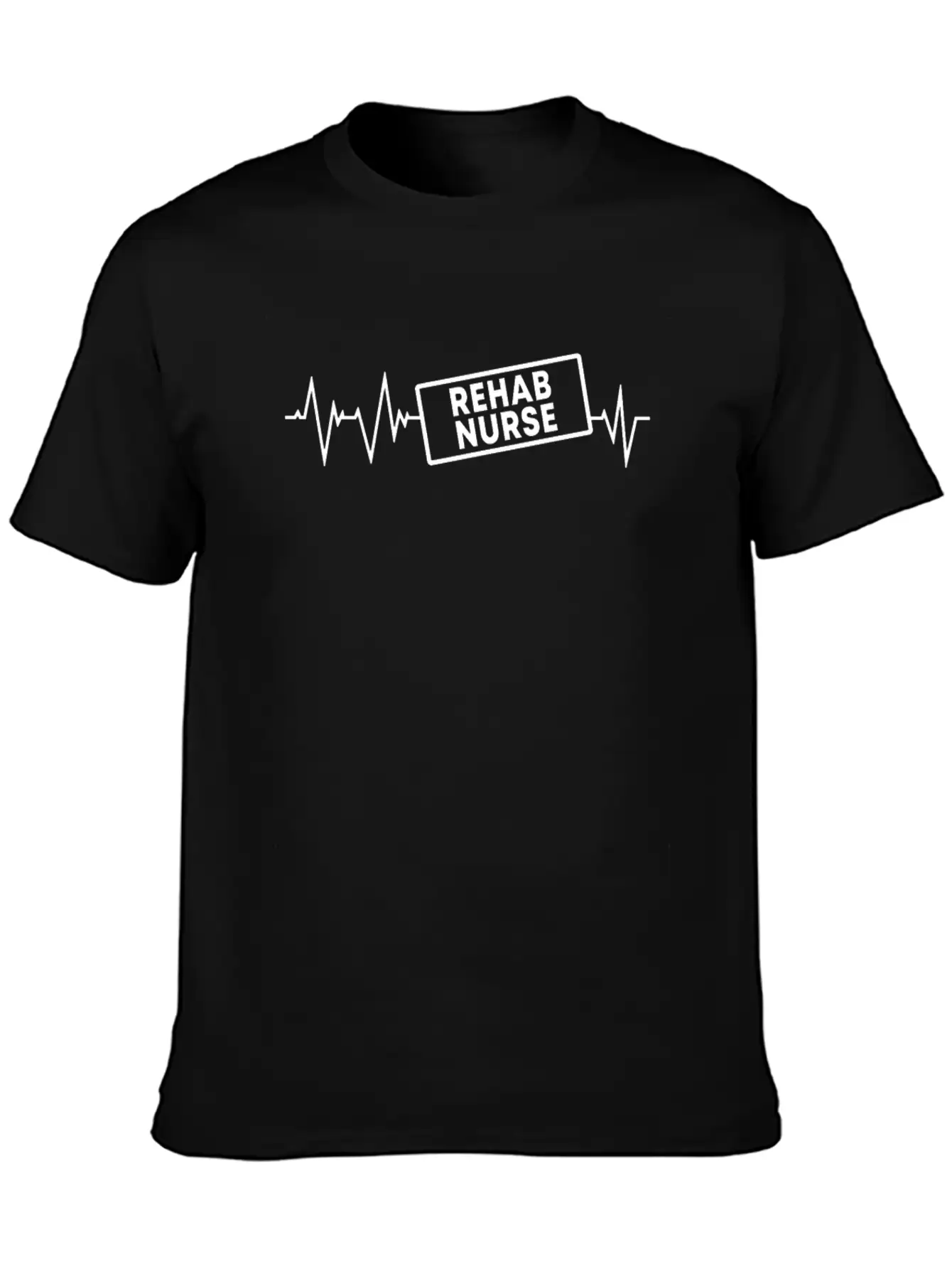 Great Rehab Nurse Heartbeat Outfit Essential Cotton Tee For Daily Outfits ¨C Unisex Style