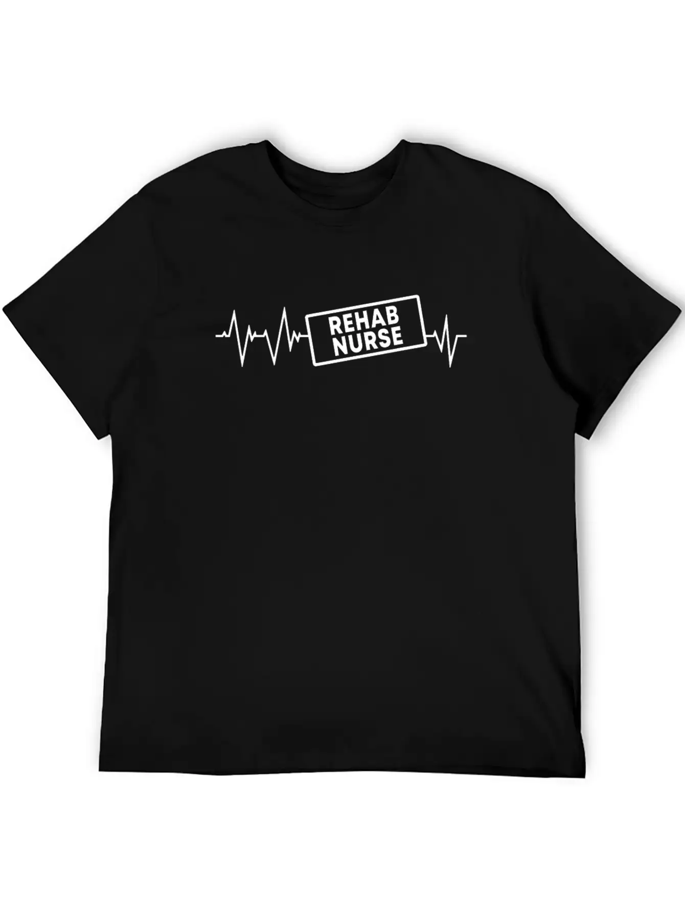 Great Rehab Nurse Heartbeat Outfit Essential Cotton Tee For Daily Outfits ¨C Unisex Style