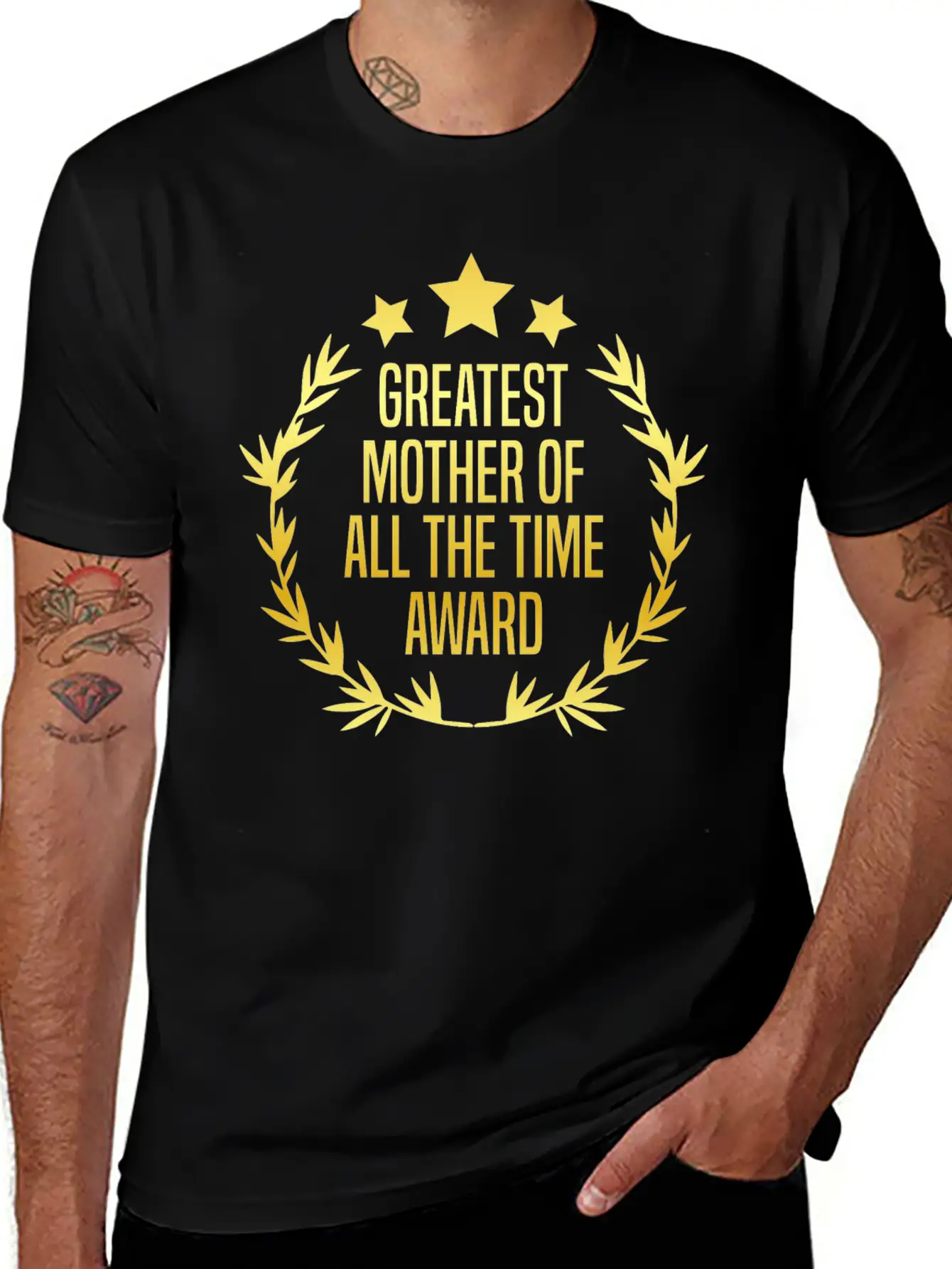 Greatest Mother Award For Mother's Day Soft Cotton Short Sleeve Tee ¨C Unisex Wardrobe Staple