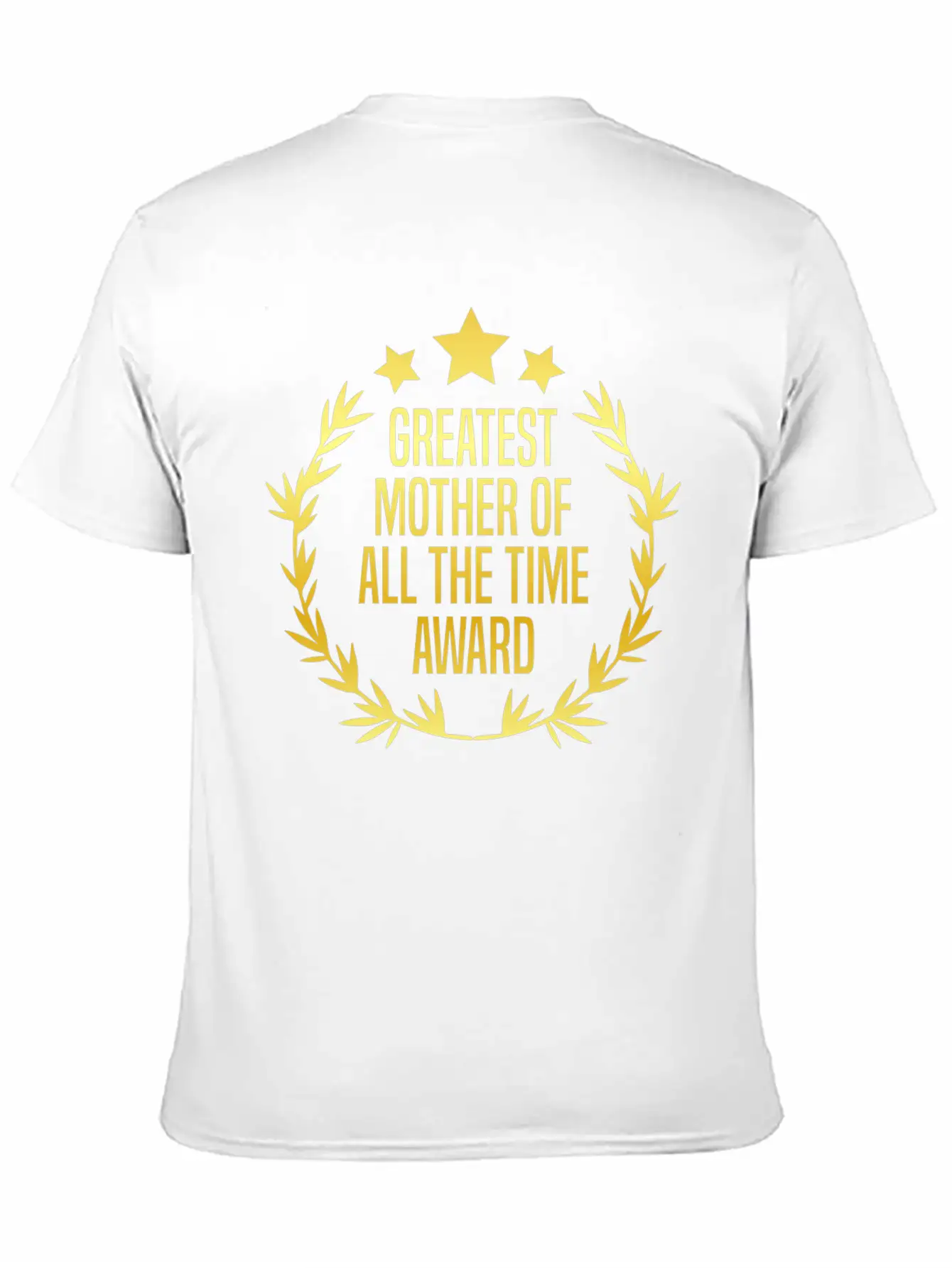 Greatest Mother Award For Mother's Day Soft Cotton Short Sleeve Tee ¨C Unisex Wardrobe Staple