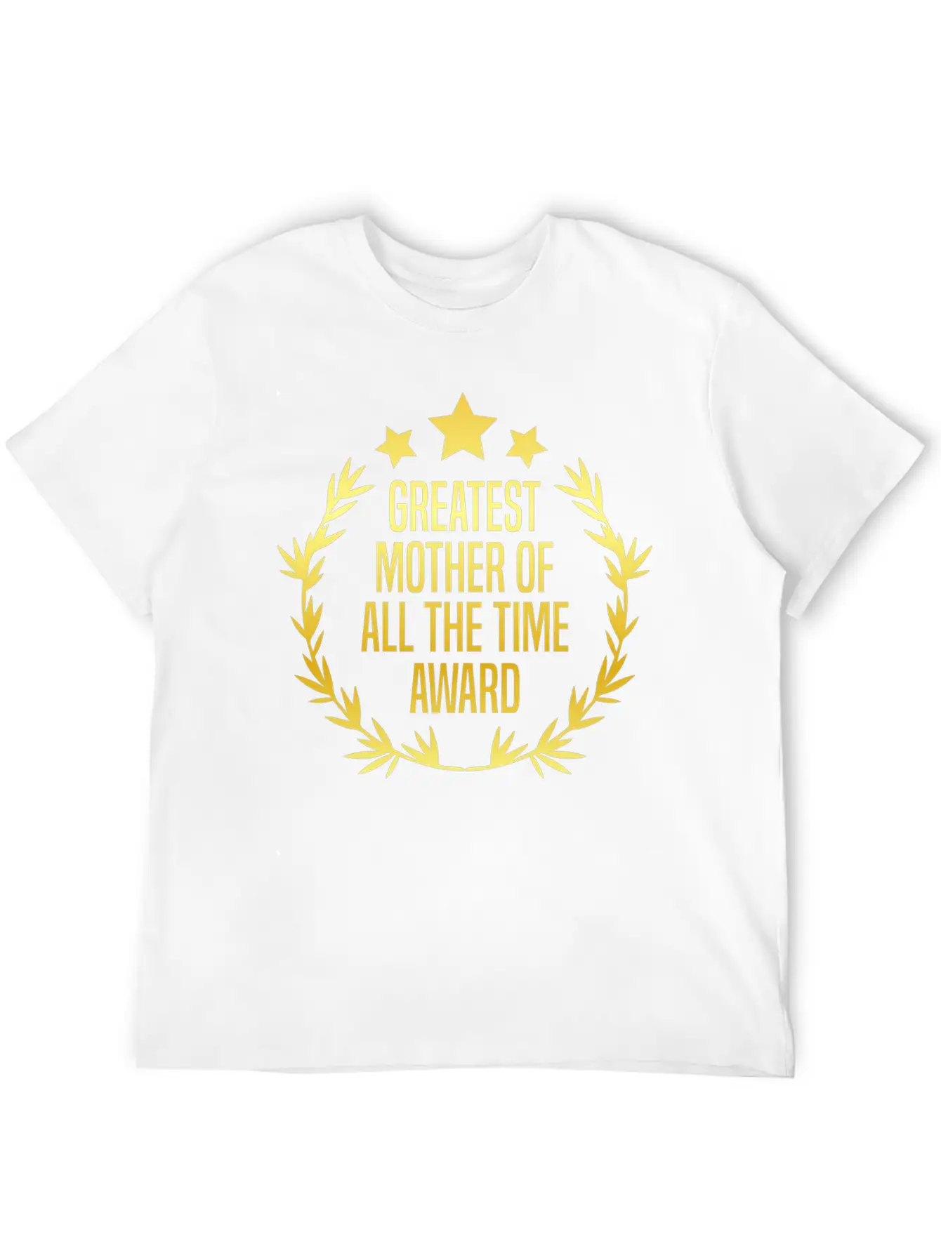 Greatest Mother Award For Mother's Day Soft Cotton Short Sleeve Tee ¨C Unisex Wardrobe Staple