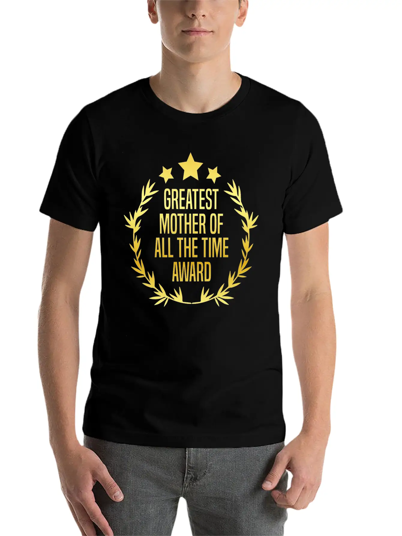 Greatest Mother Award For Mother's Day Soft Cotton Short Sleeve Tee ¨C Unisex Wardrobe Staple