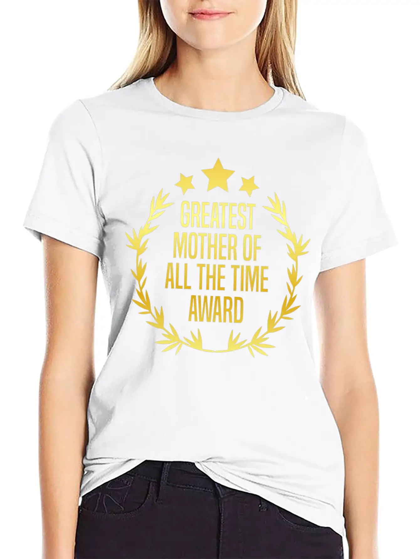 Greatest Mother Award For Mother's Day Soft Cotton Short Sleeve Tee ¨C Unisex Wardrobe Staple