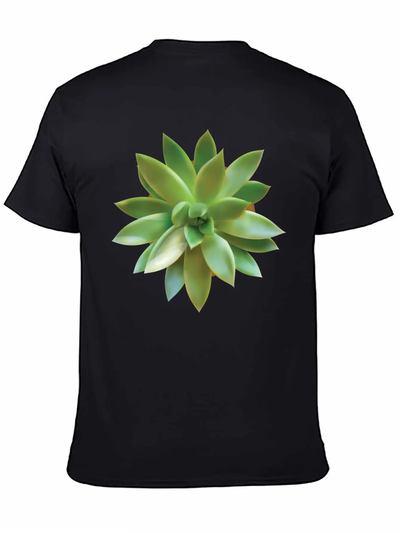 GREEN CACTUS Soft Cotton Short Sleeve Tee ¨C Unisex Wardrobe Staple