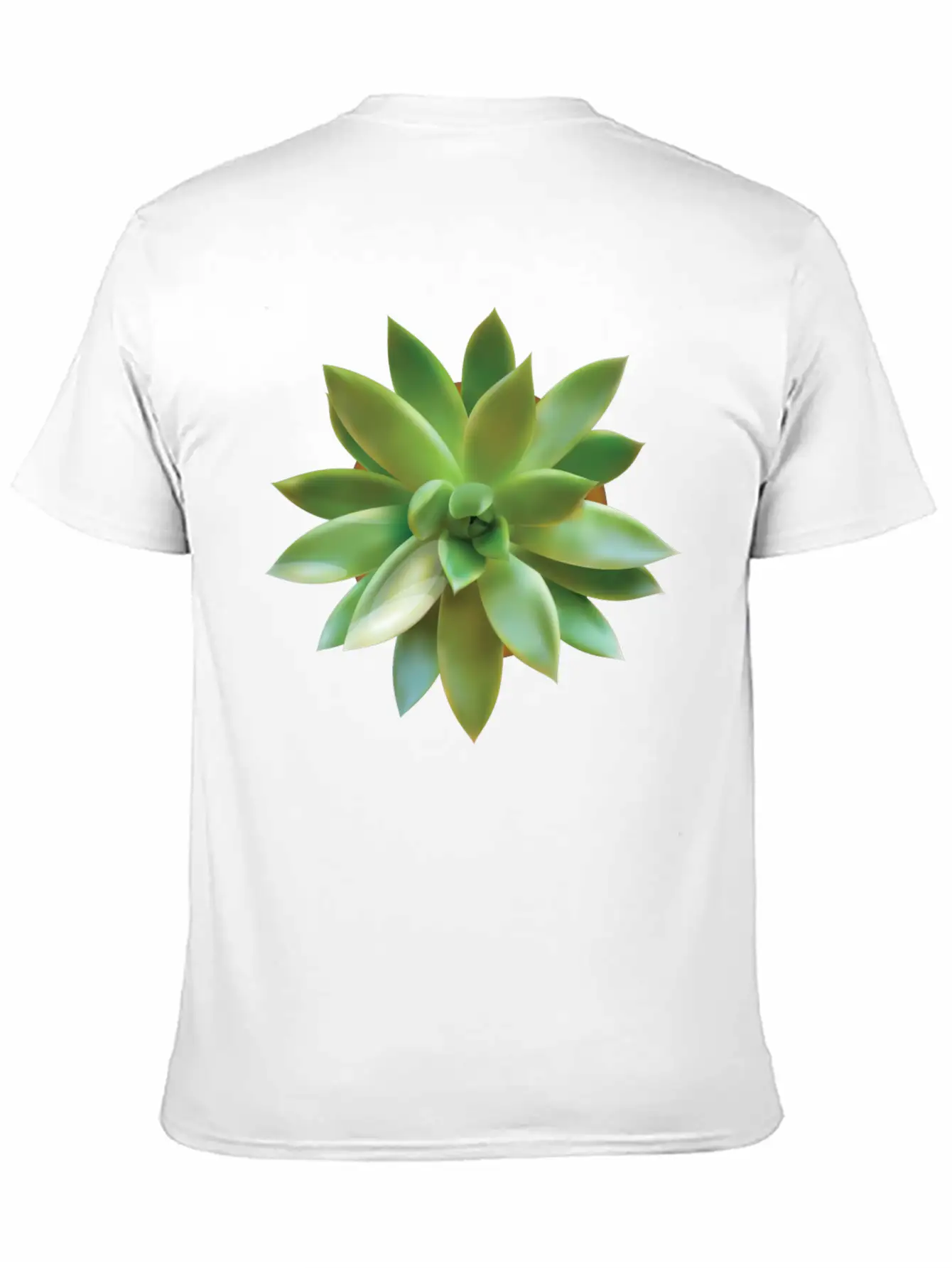 GREEN CACTUS Soft Cotton Short Sleeve Tee ¨C Unisex Wardrobe Staple