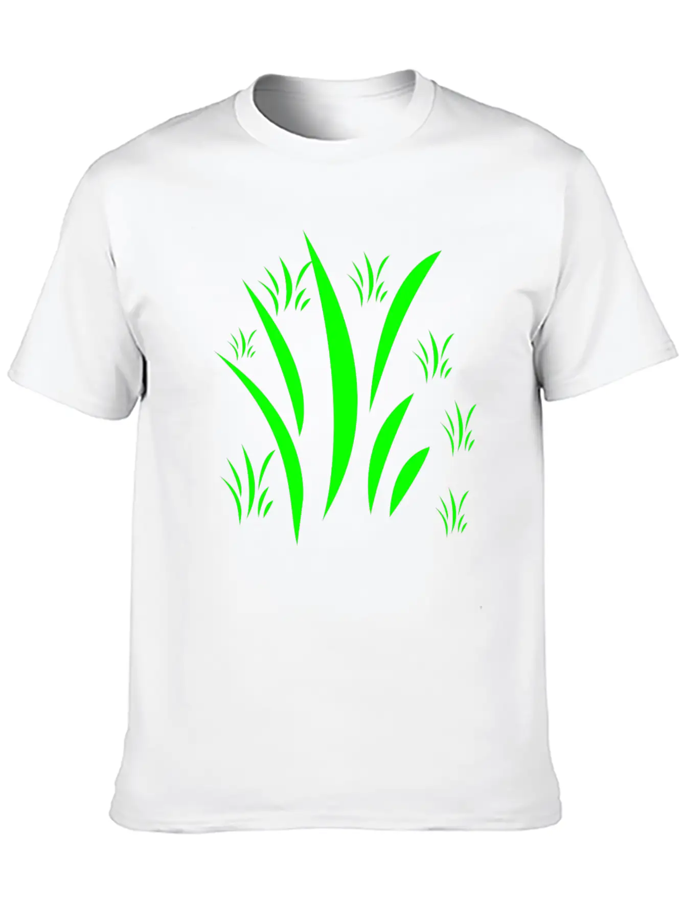 Green Grass Unisex Casual T-Shirt ¨C Clean Design For Daily Comfort
