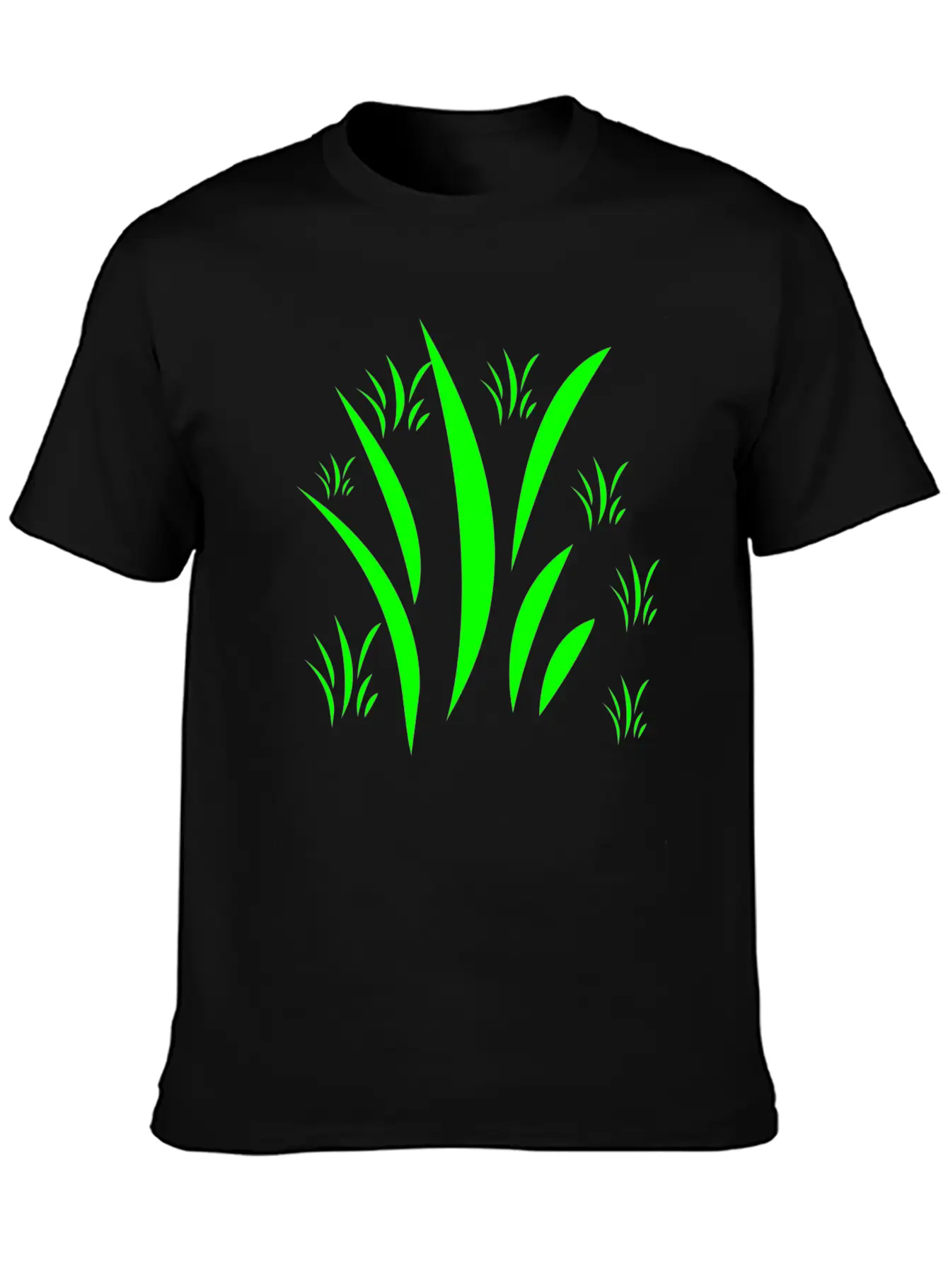 Green Grass Unisex Casual T-Shirt ¨C Clean Design For Daily Comfort