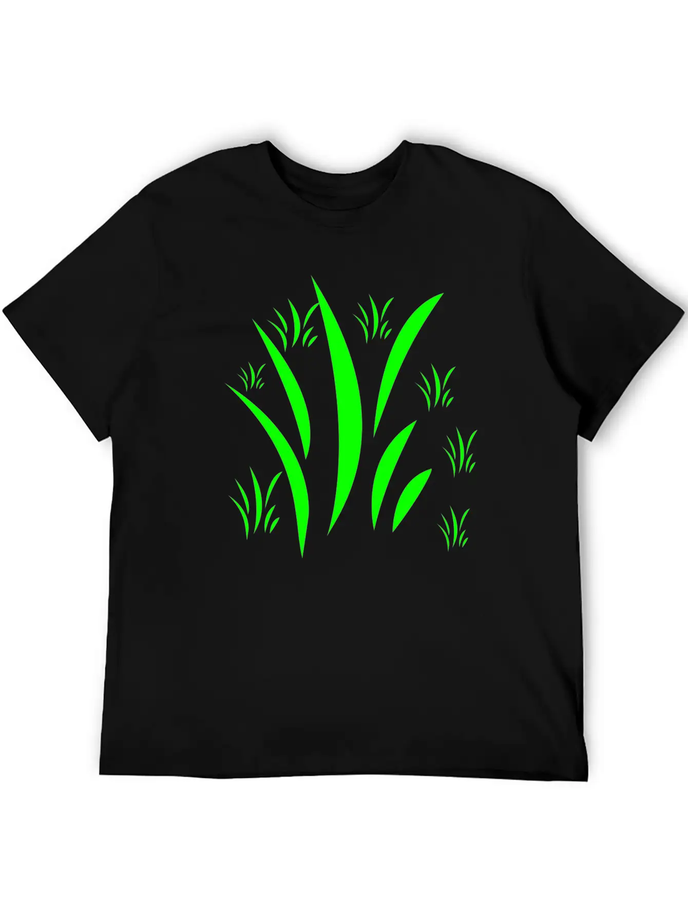 Green Grass Unisex Casual T-Shirt ¨C Clean Design For Daily Comfort