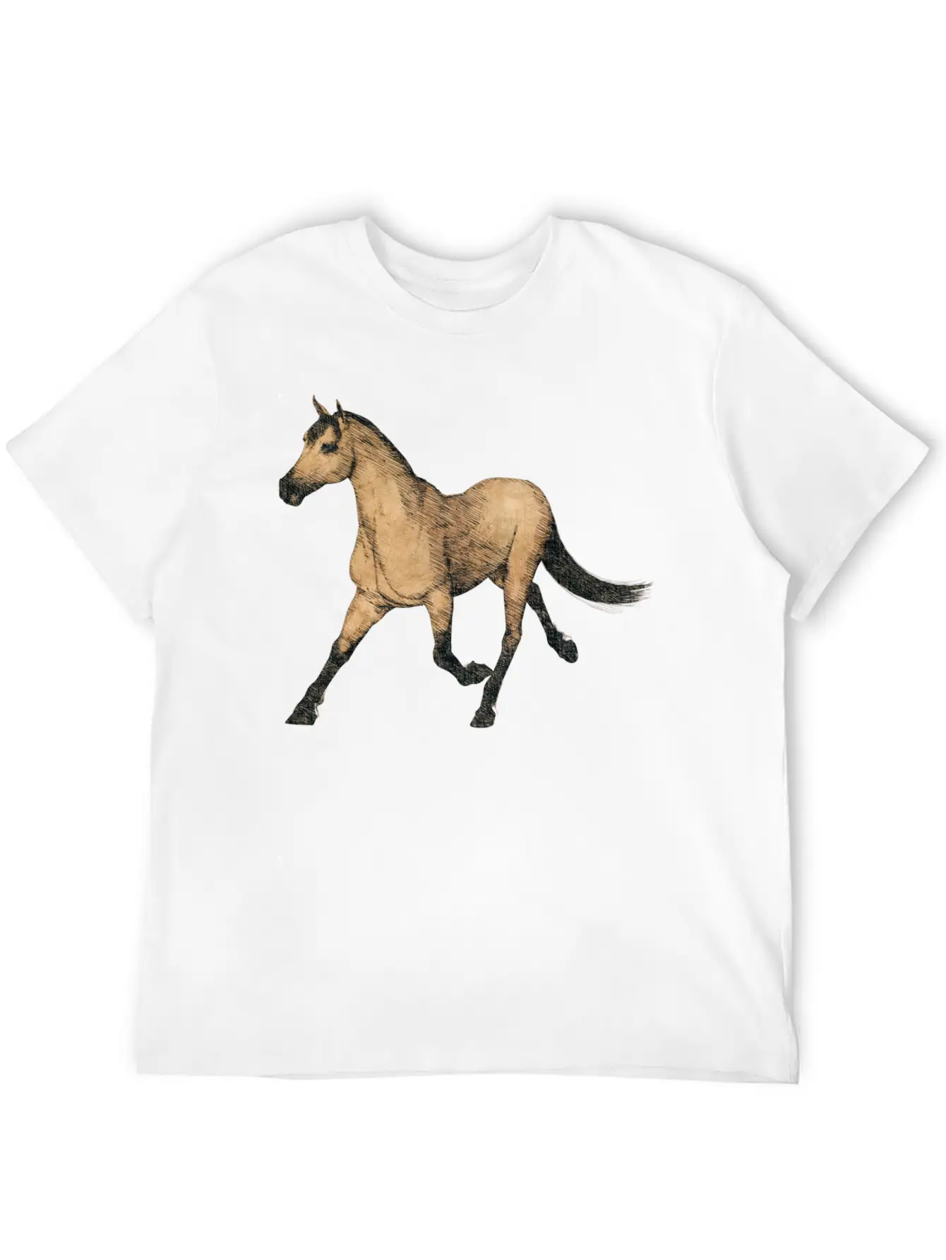 Horse, Horses, Horsies, Pony, Riding, Western Basic Graphic T-Shirt ¨C Daily Comfort In Soft Cotton