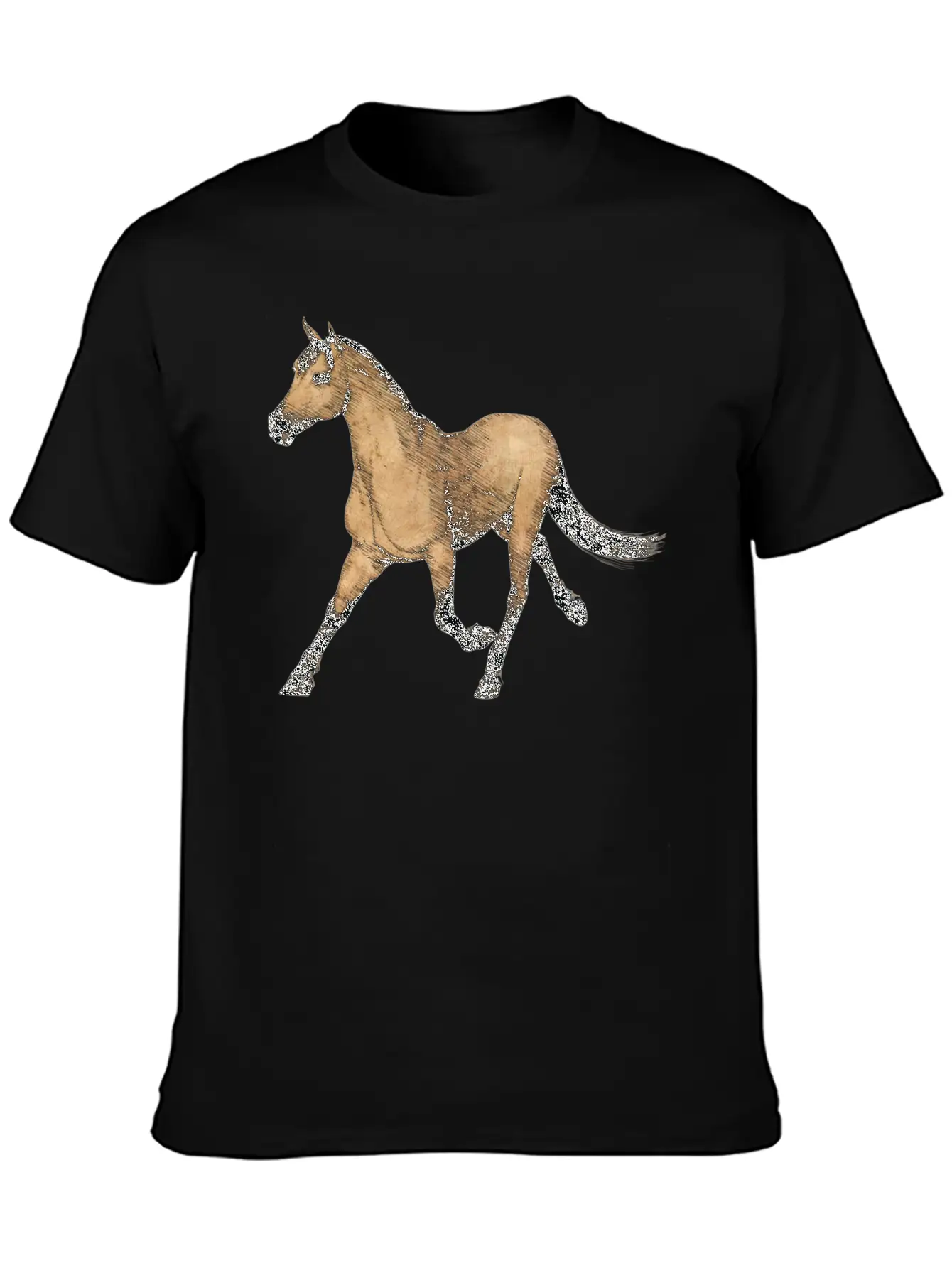 Horse, Horses, Horsies, Pony, Riding, Western Basic Graphic T-Shirt ¨C Daily Comfort In Soft Cotton