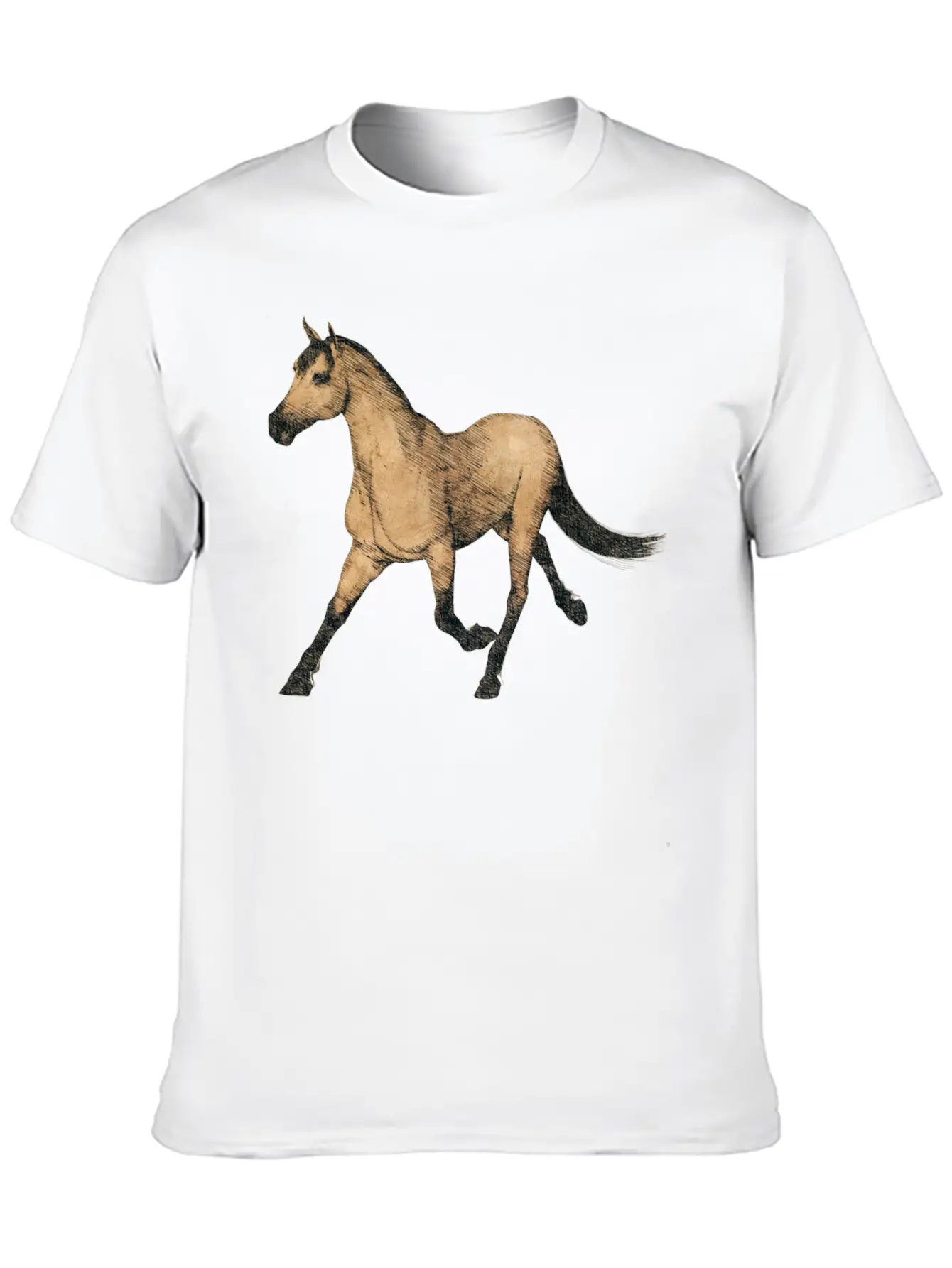 Horse, Horses, Horsies, Pony, Riding, Western Basic Graphic T-Shirt ¨C Daily Comfort In Soft Cotton