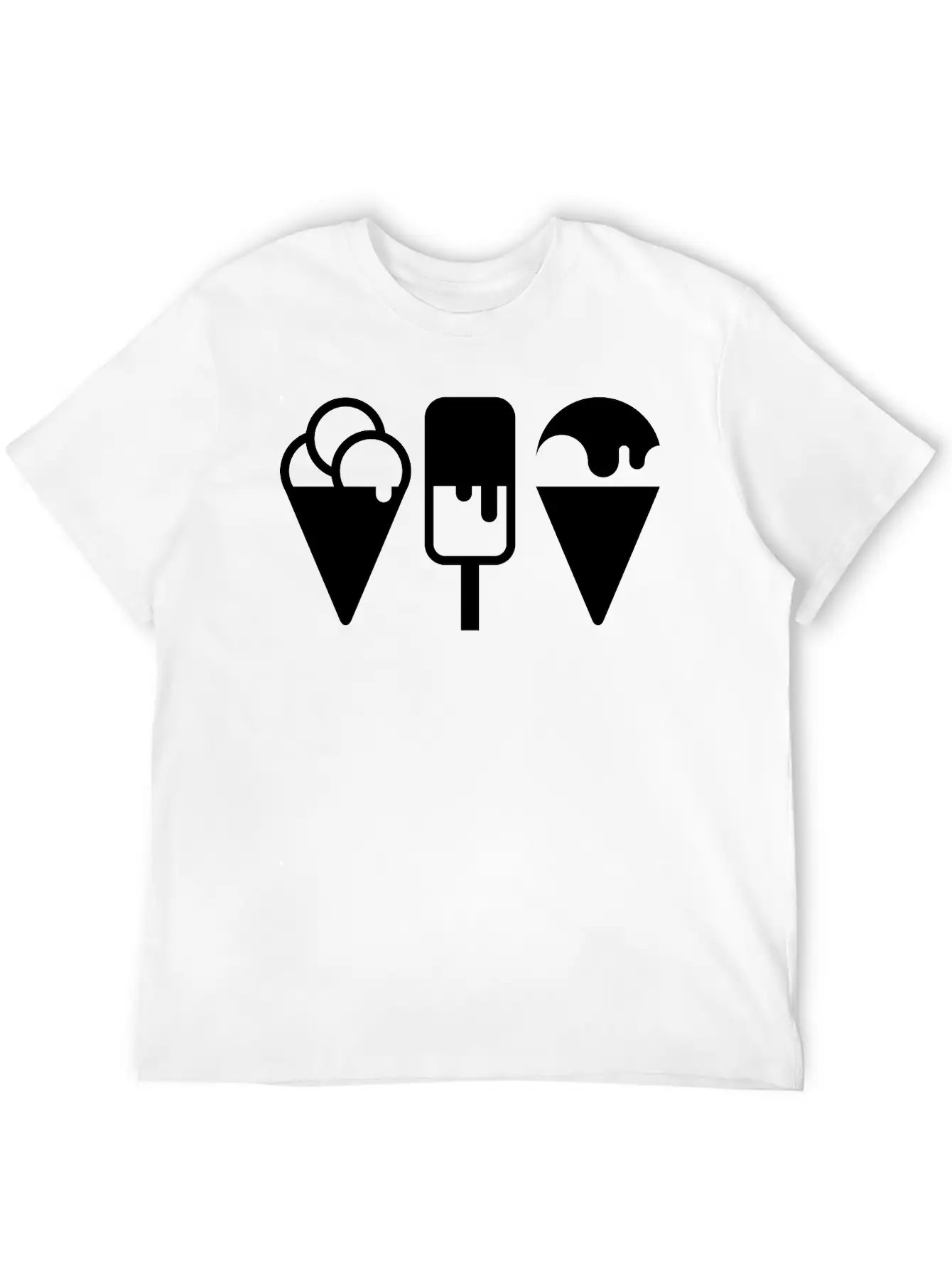 Ice Creams Soft Cotton Short Sleeve Tee ¨C Unisex Wardrobe Staple