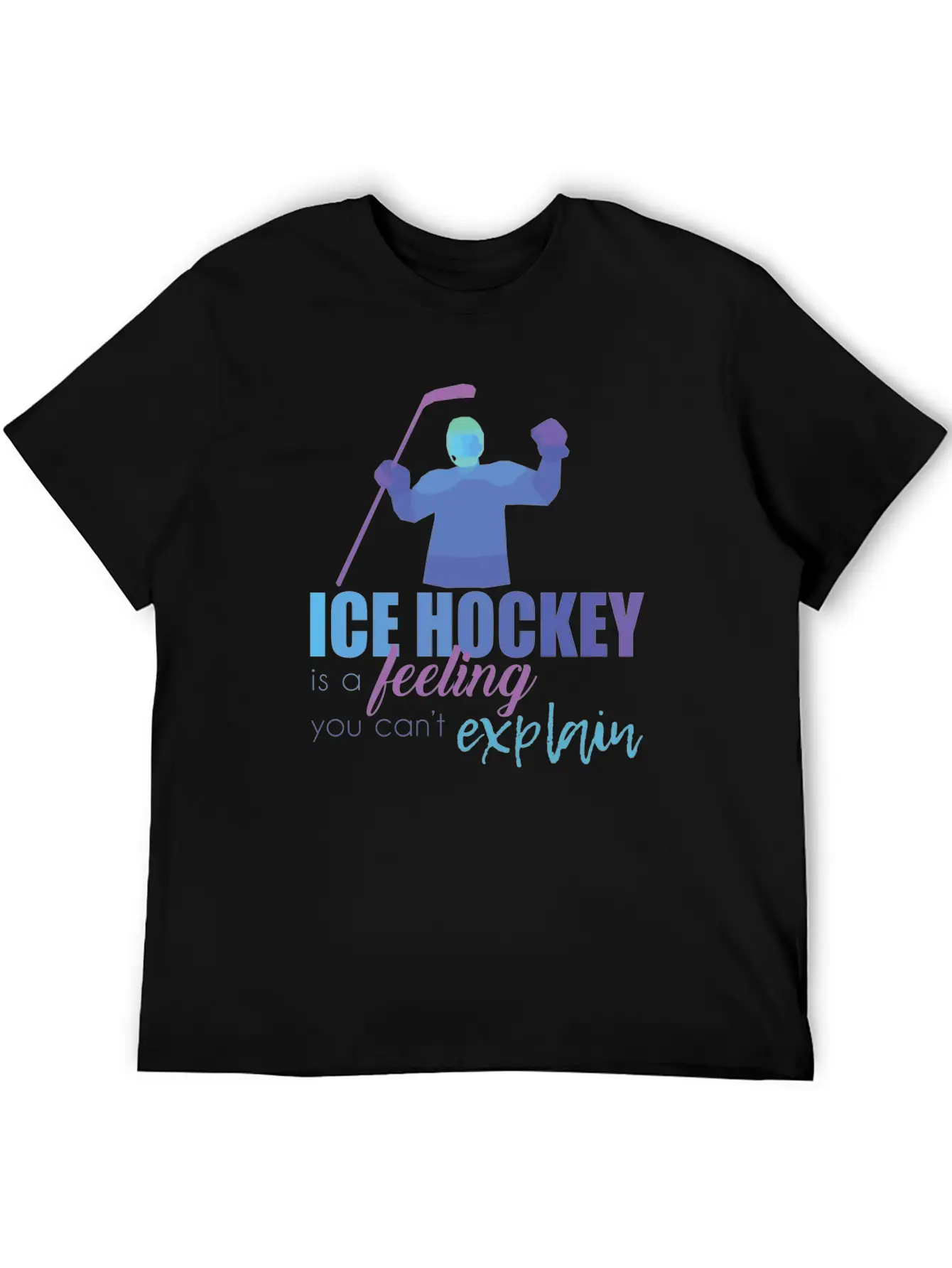 Ice Hockey Essential Cotton Tee For Daily Outfits ¨C Unisex Style