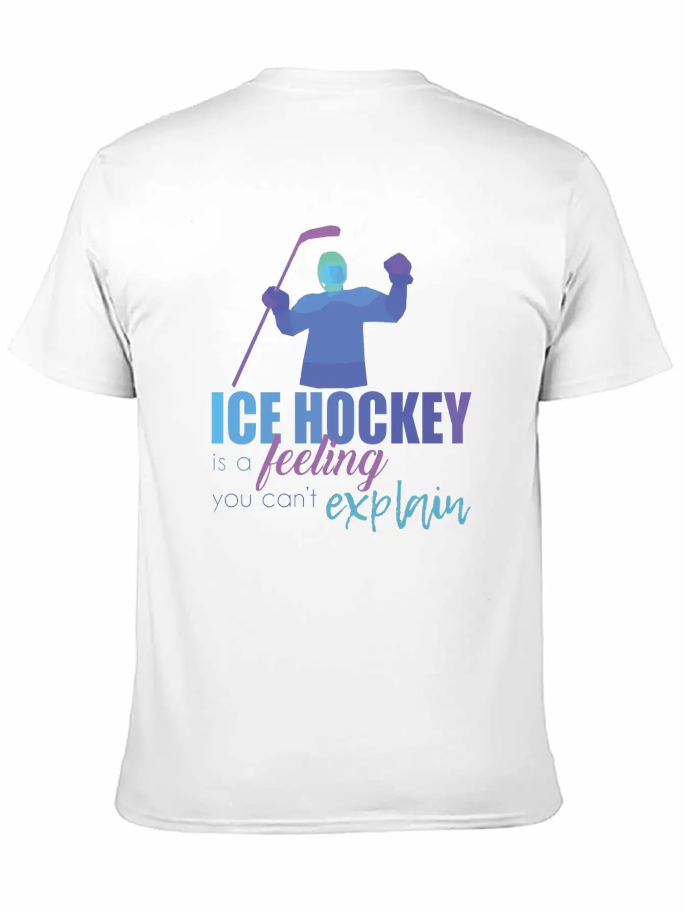 Ice Hockey Essential Cotton Tee For Daily Outfits ¨C Unisex Style