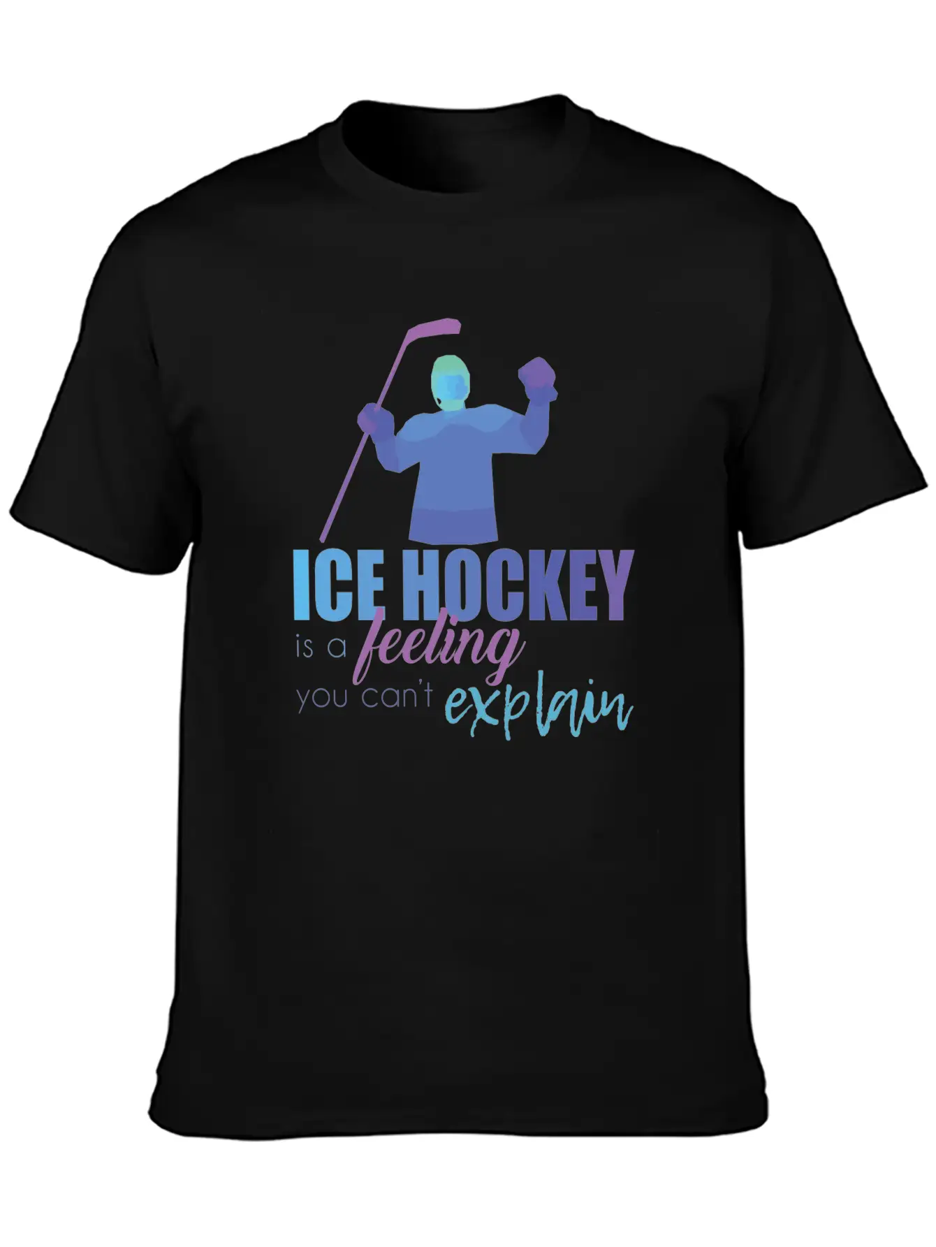 Ice Hockey Essential Cotton Tee For Daily Outfits ¨C Unisex Style