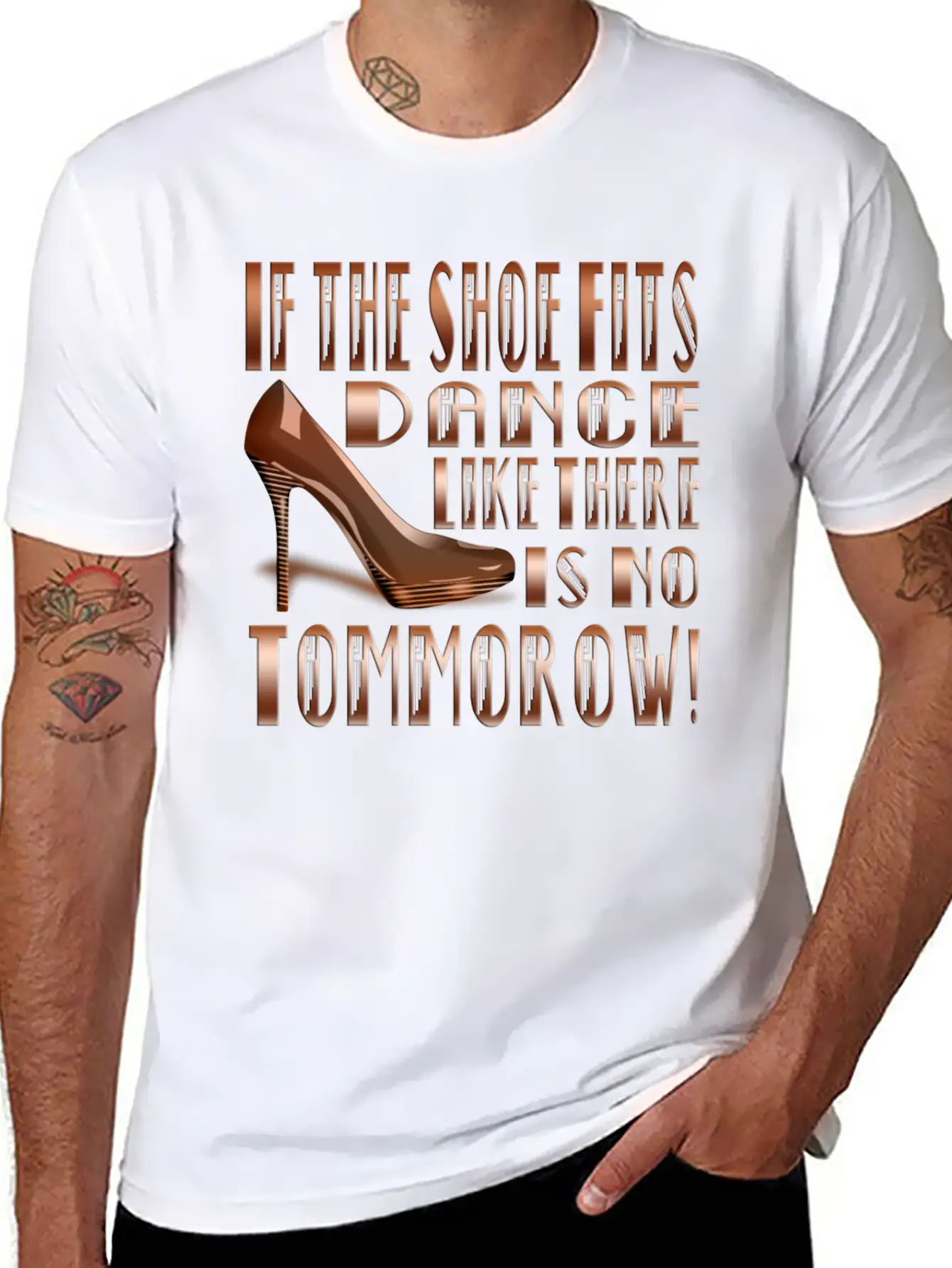 If The Shoe Fits! #1 Essential Cotton Tee For Daily Outfits ¨C Unisex Style