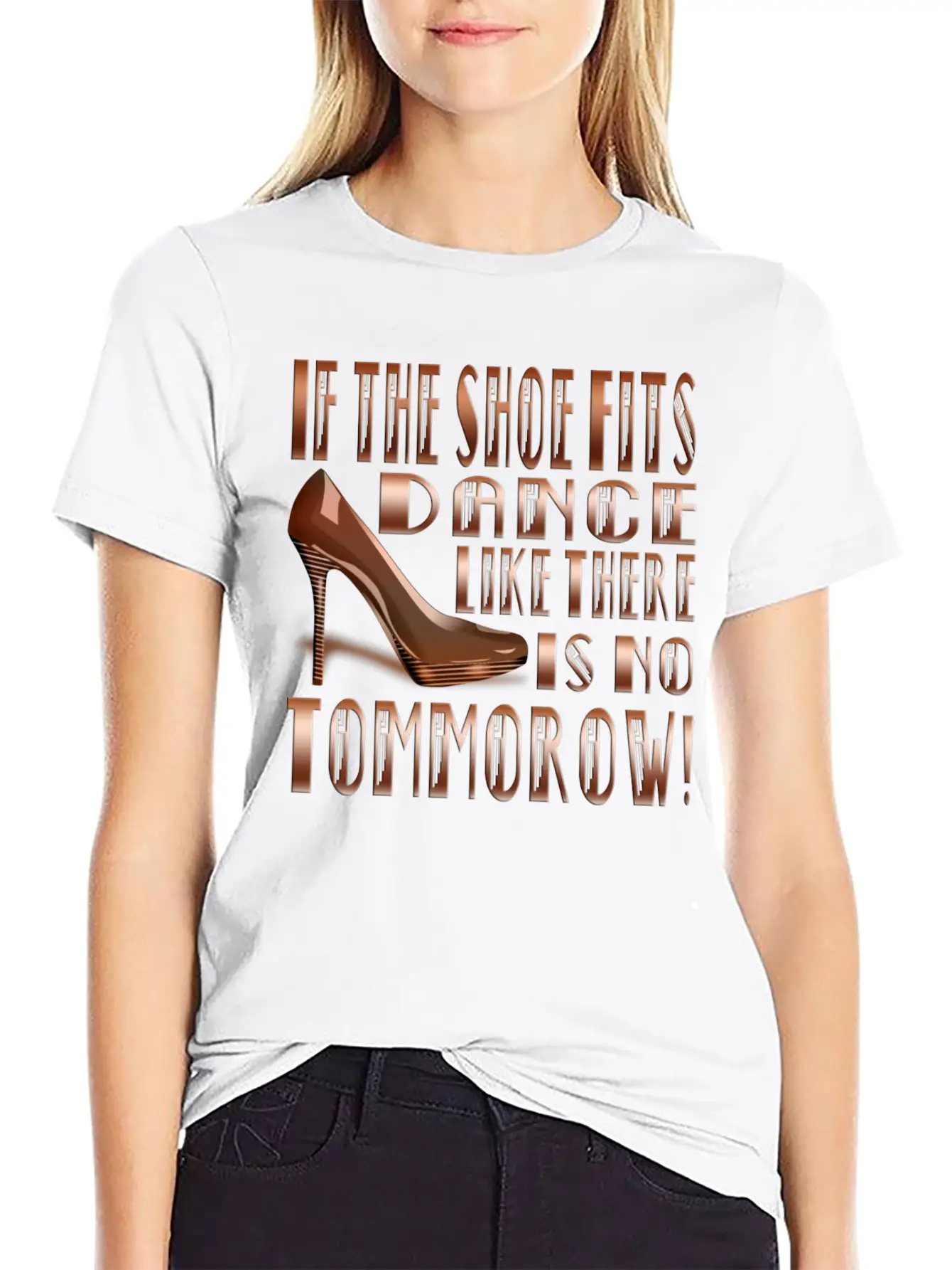 If The Shoe Fits! #1 Essential Cotton Tee For Daily Outfits ¨C Unisex Style