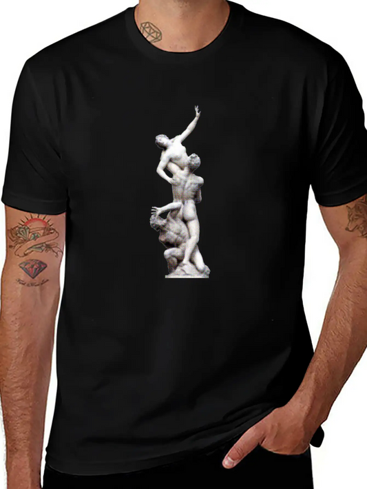 Il Ratto Delle Sabine. Essential Cotton Tee For Daily Outfits ¨C Unisex Style