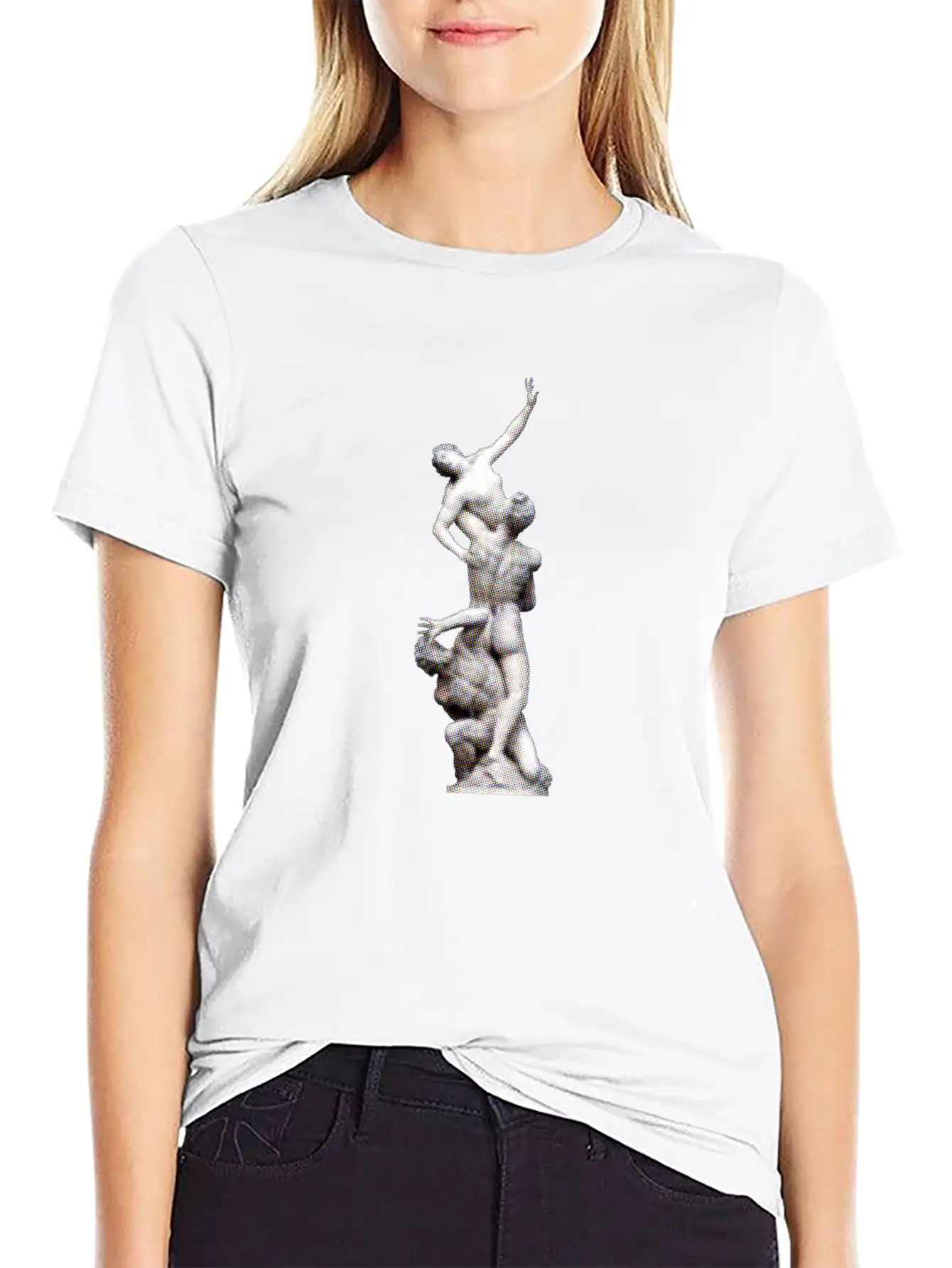 Il Ratto Delle Sabine. Essential Cotton Tee For Daily Outfits ¨C Unisex Style