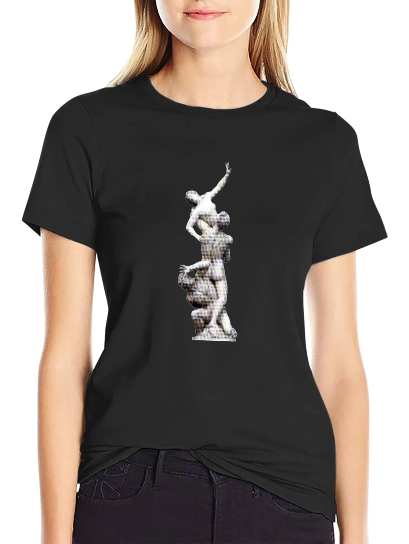 Il Ratto Delle Sabine. Essential Cotton Tee For Daily Outfits ¨C Unisex Style