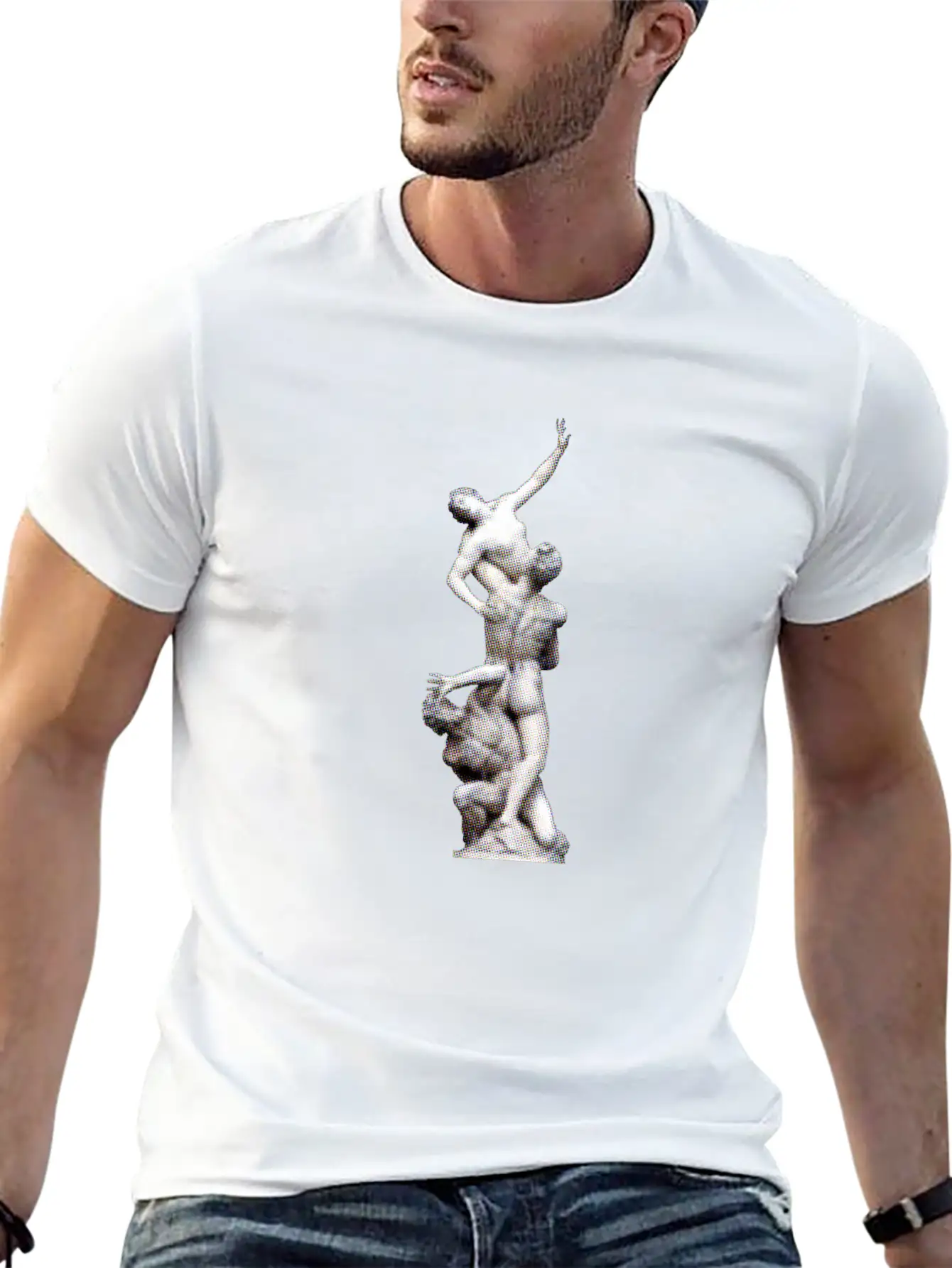 Il Ratto Delle Sabine. Essential Cotton Tee For Daily Outfits ¨C Unisex Style
