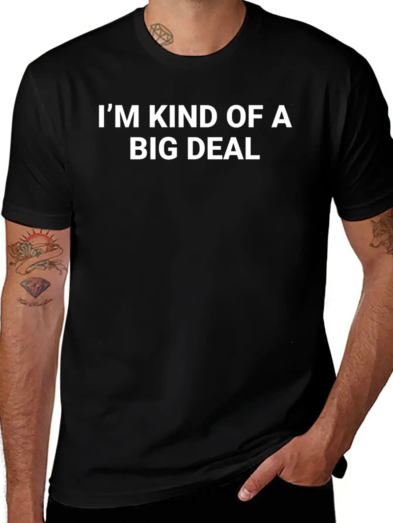 Im Kind Of A Big Deal Essential Cotton Tee For Daily Outfits ¨C Unisex Style