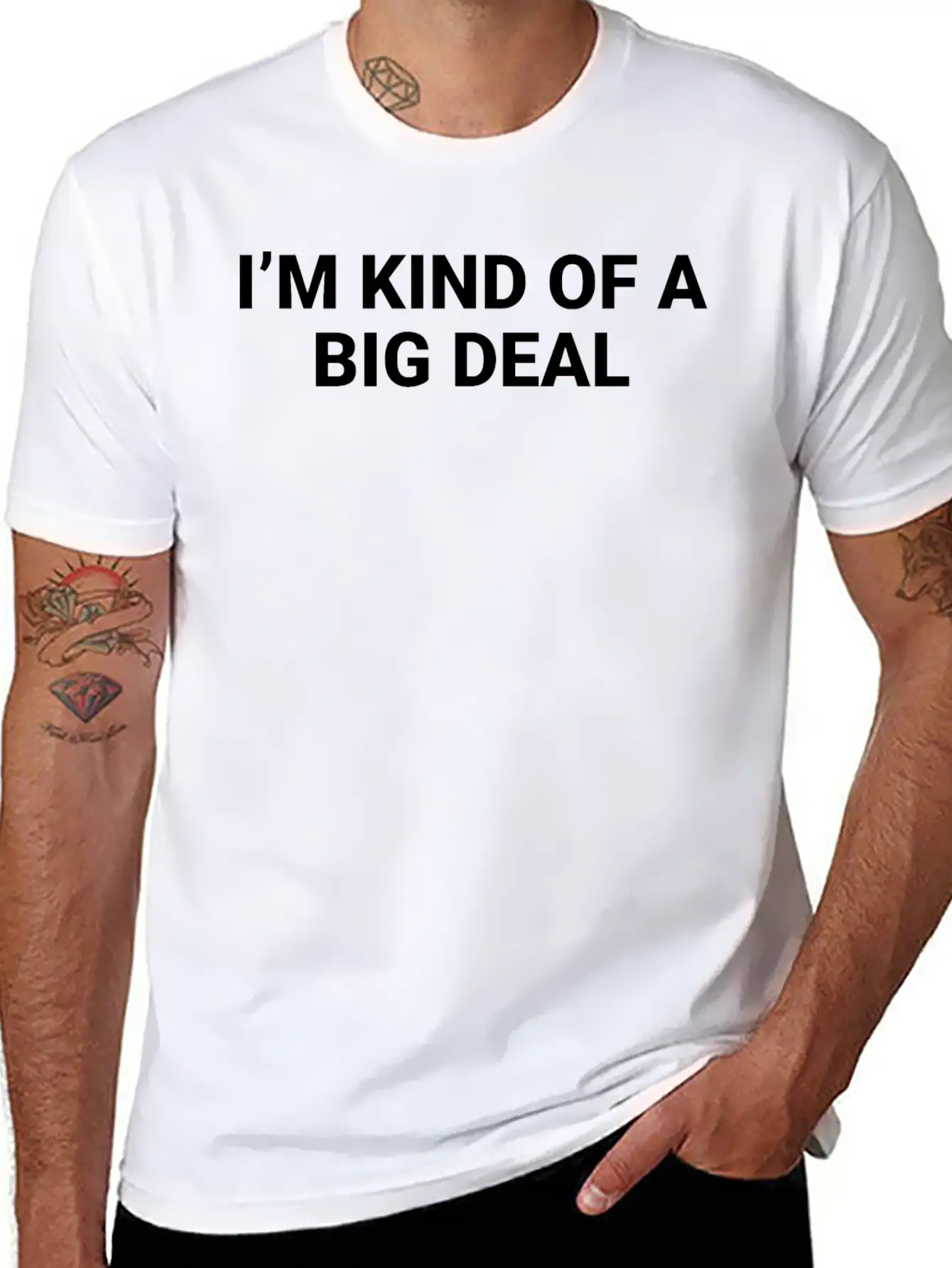 Im Kind Of A Big Deal Essential Cotton Tee For Daily Outfits ¨C Unisex Style