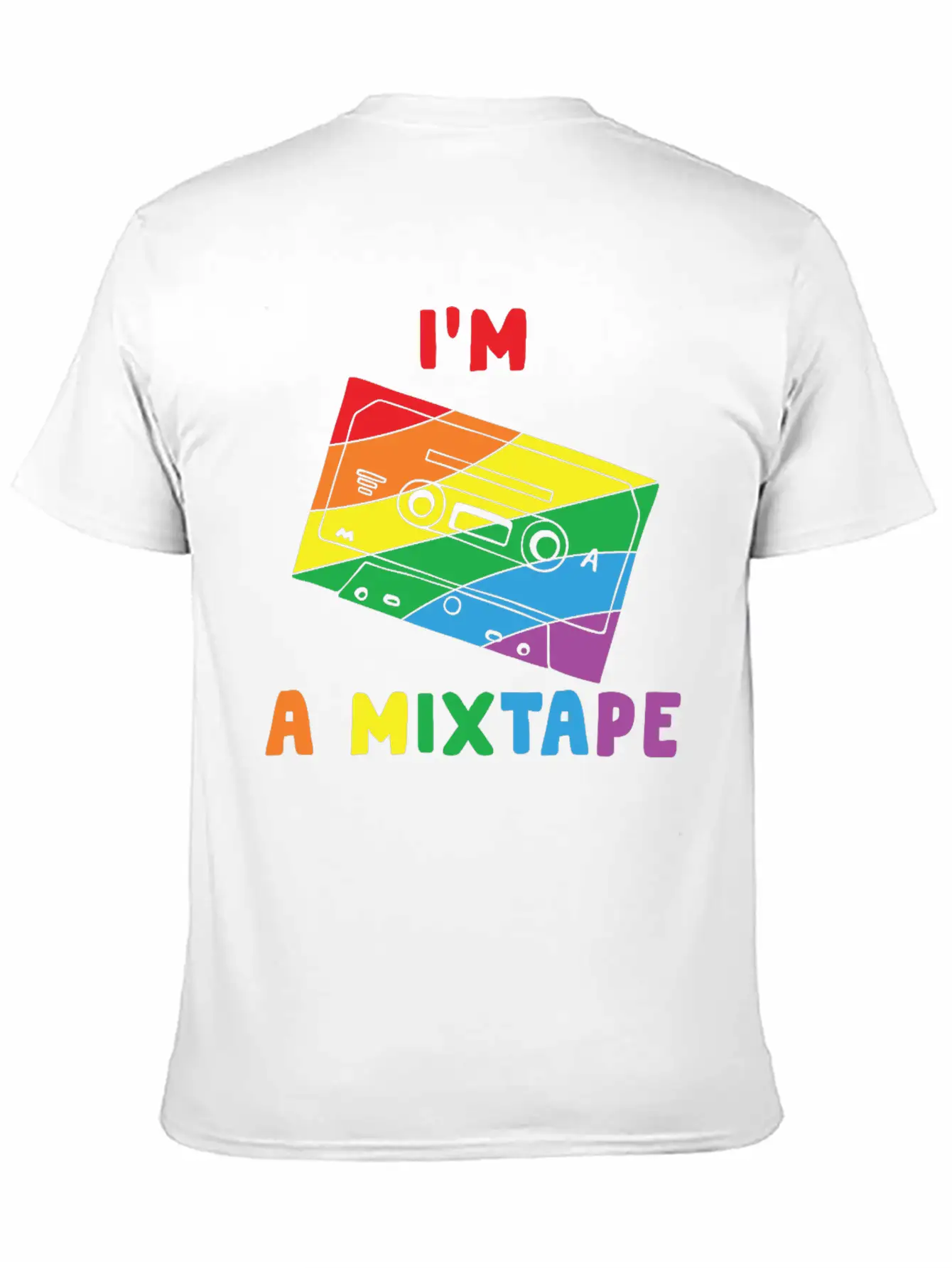 I'm Mixtape Essential Cotton Tee For Daily Outfits ¨C Unisex Style