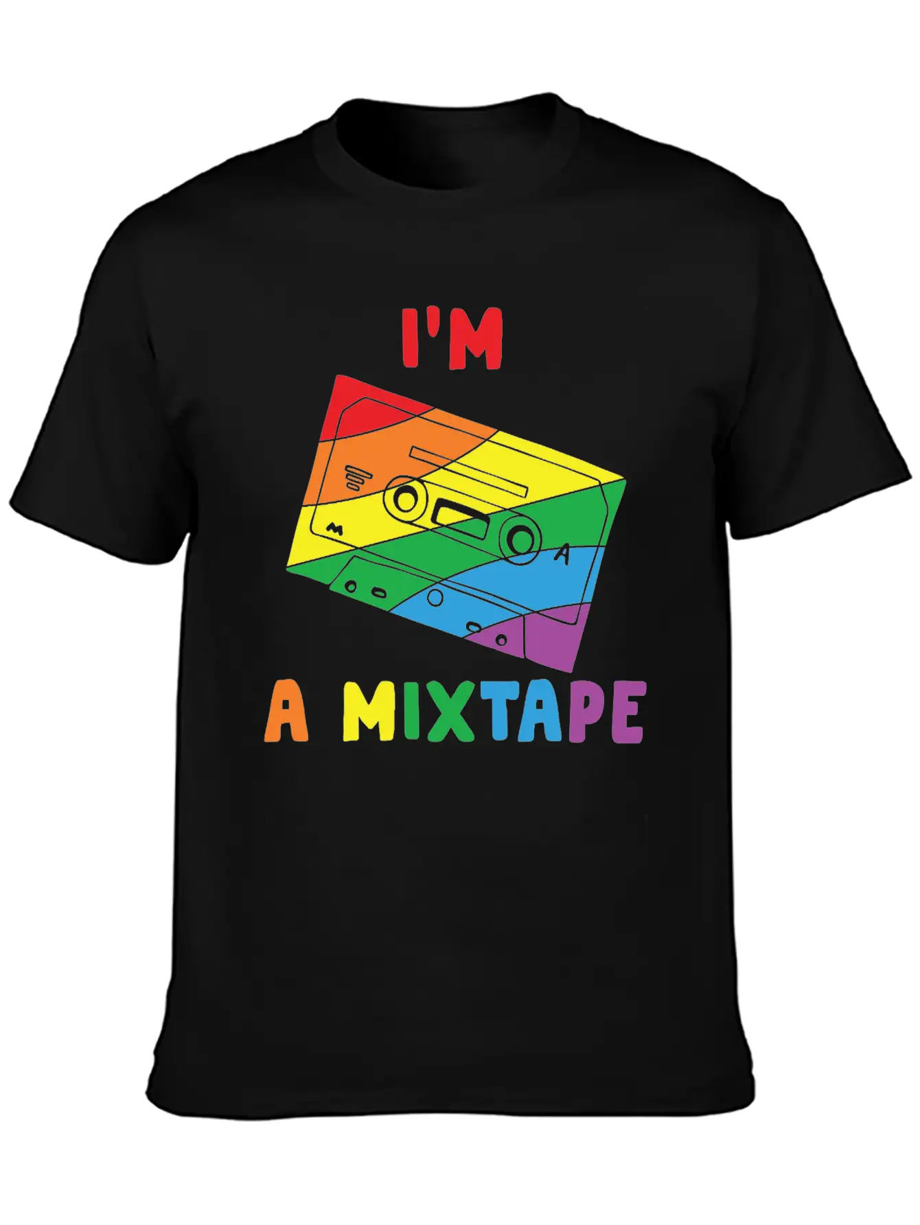 I'm Mixtape Essential Cotton Tee For Daily Outfits ¨C Unisex Style