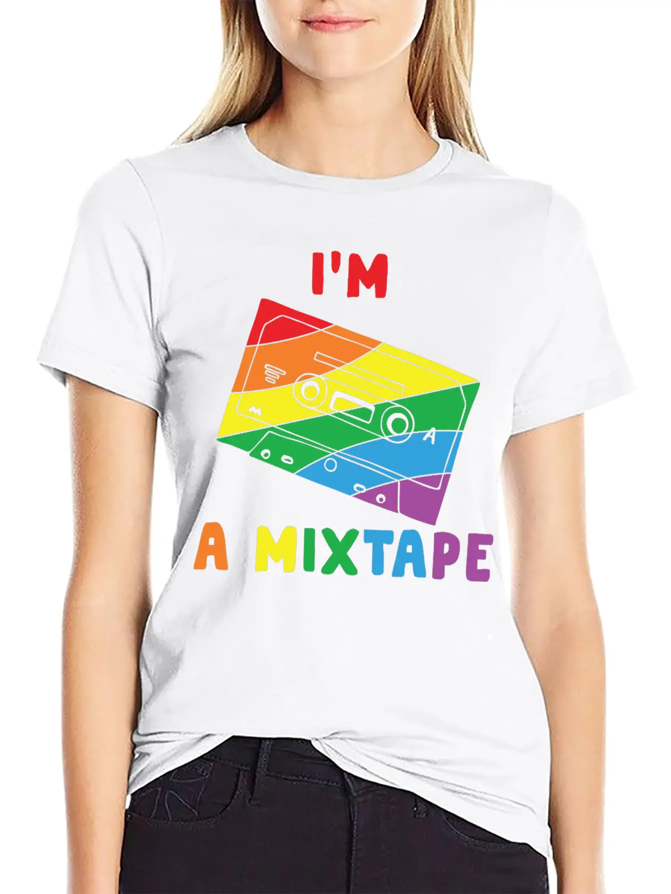 I'm Mixtape Essential Cotton Tee For Daily Outfits ¨C Unisex Style