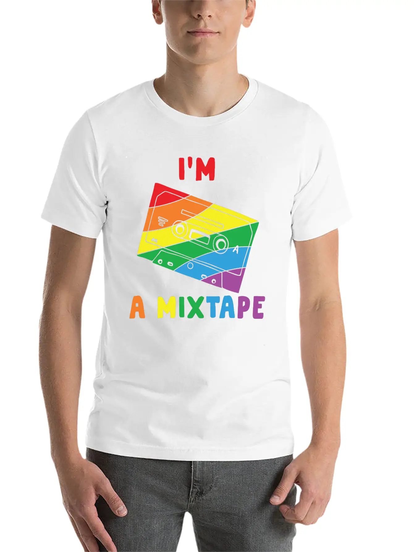 I'm Mixtape Essential Cotton Tee For Daily Outfits ¨C Unisex Style