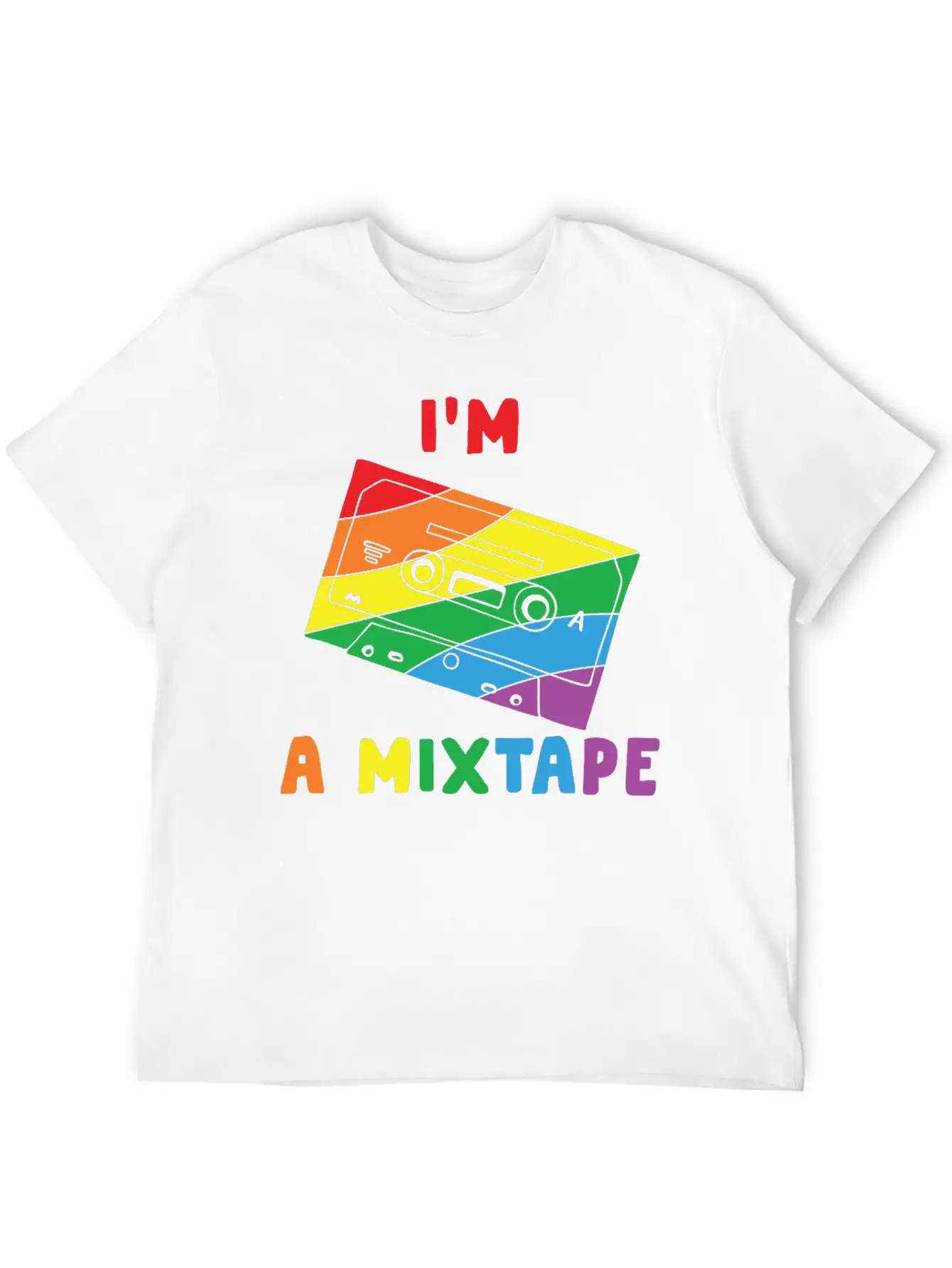 I'm Mixtape Essential Cotton Tee For Daily Outfits ¨C Unisex Style