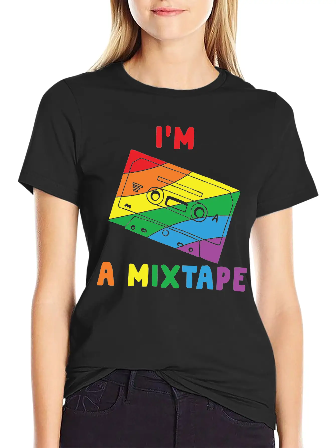 I'm Mixtape Essential Cotton Tee For Daily Outfits ¨C Unisex Style
