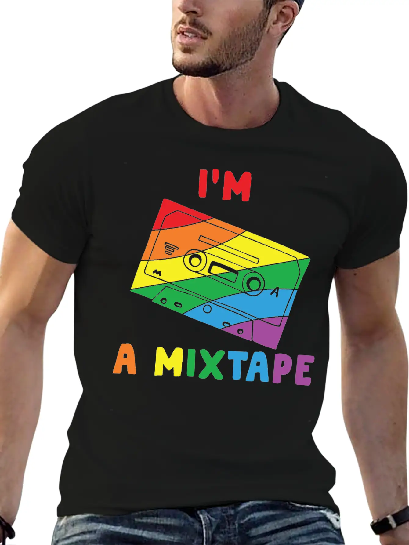I'm Mixtape Essential Cotton Tee For Daily Outfits ¨C Unisex Style