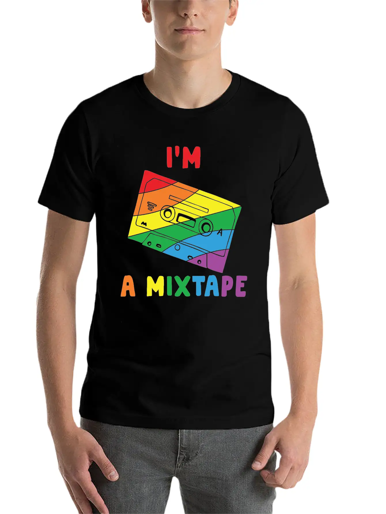 I'm Mixtape Essential Cotton Tee For Daily Outfits ¨C Unisex Style