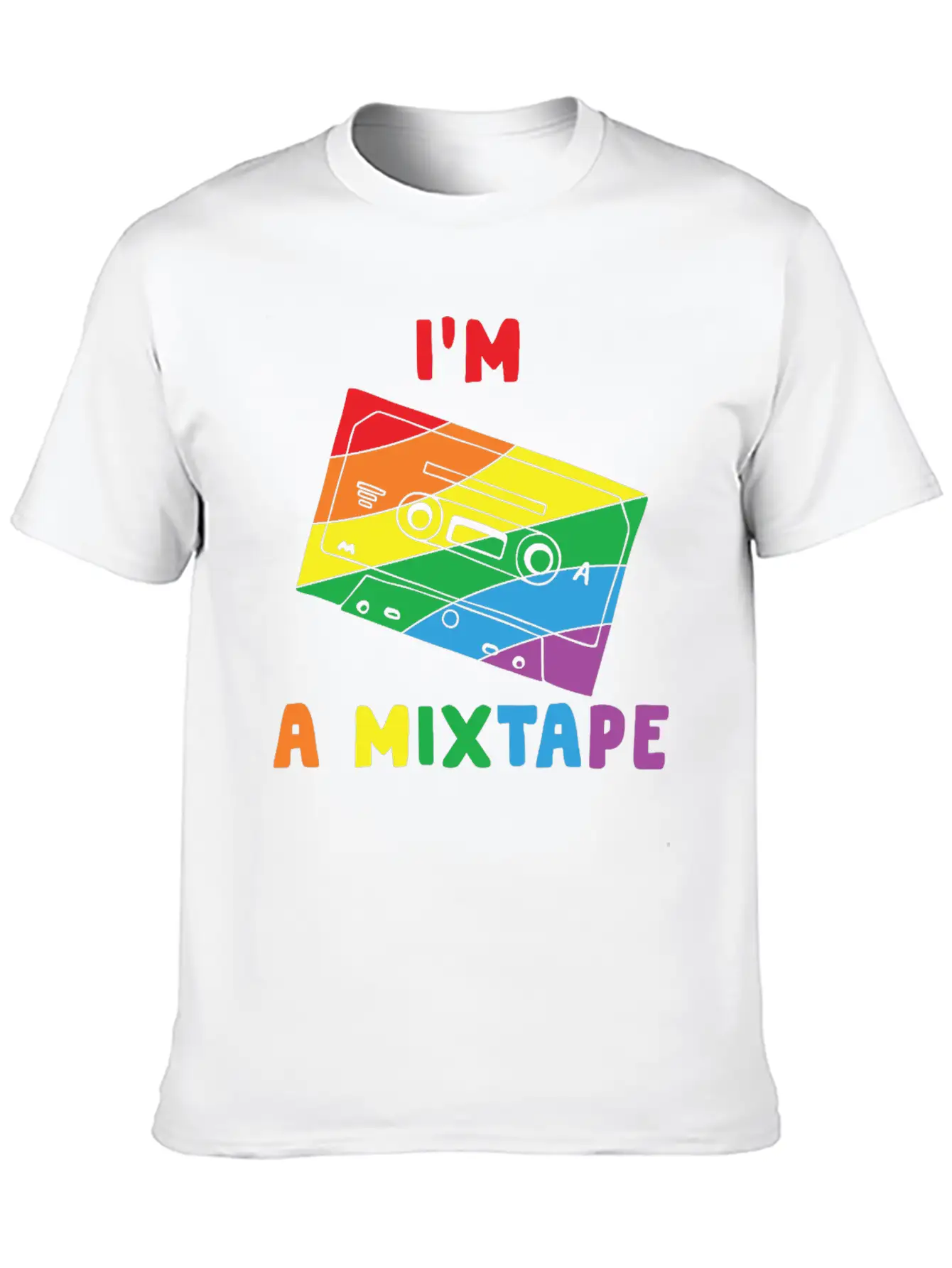 I'm Mixtape Essential Cotton Tee For Daily Outfits ¨C Unisex Style