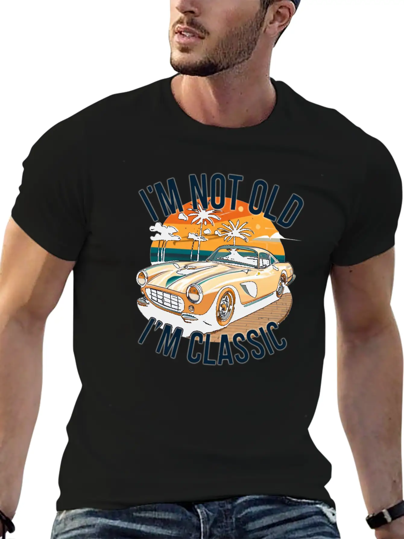 I'm Not Old L'm Classic Basic Graphic T-Shirt ¨C Daily Comfort In Soft Cotton