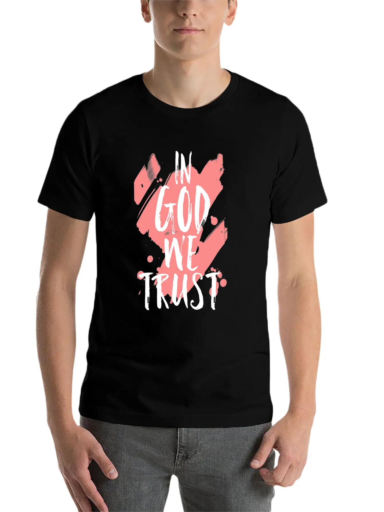 In God We Trust Soft Cotton Short Sleeve Tee ¨C Unisex Wardrobe Staple