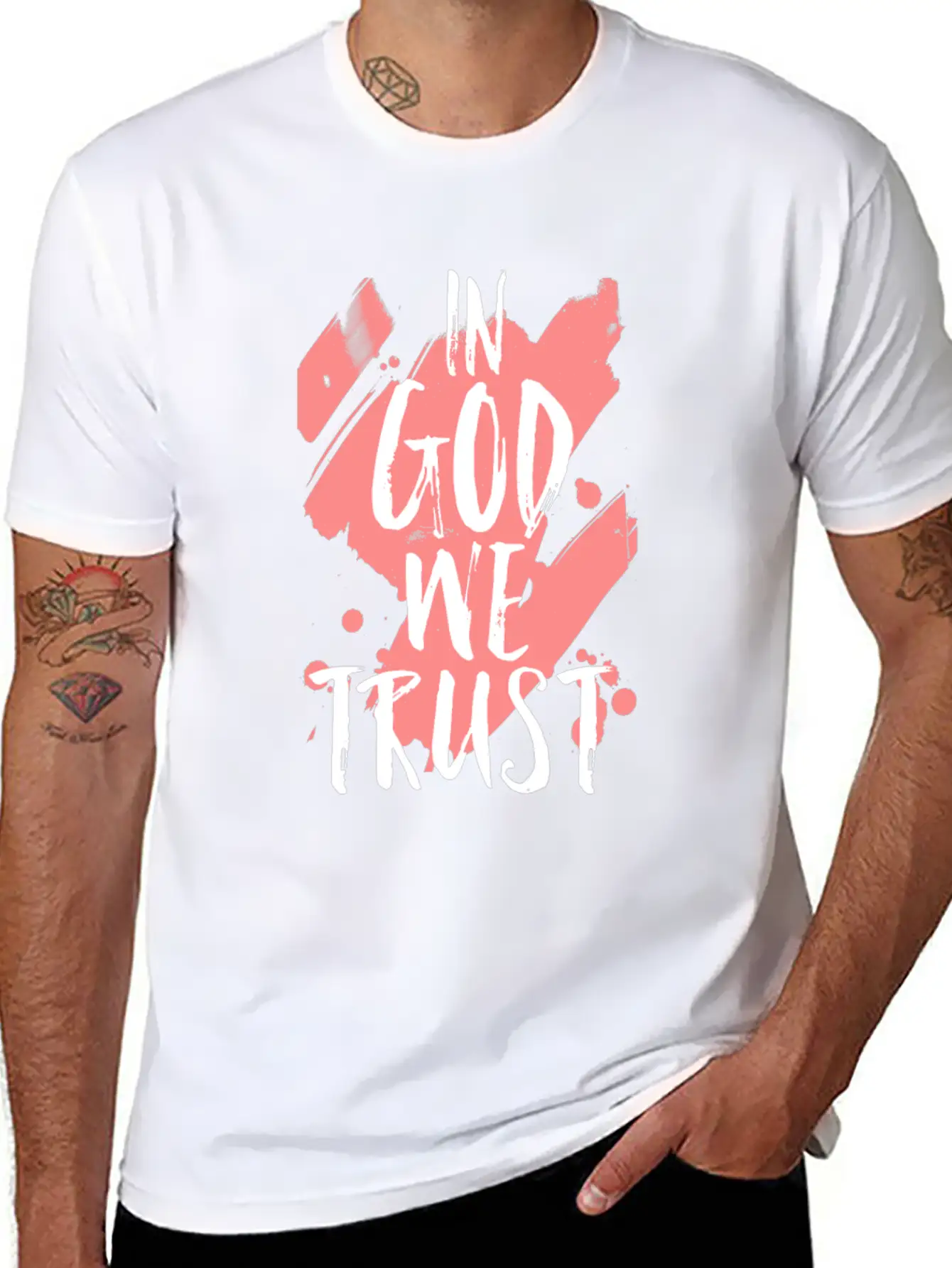 In God We Trust Soft Cotton Short Sleeve Tee ¨C Unisex Wardrobe Staple