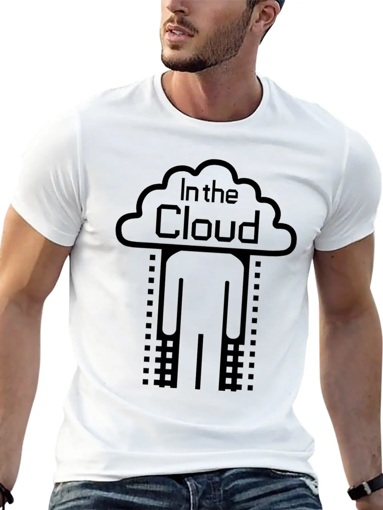 In The Cloud Essential Cotton Tee For Daily Outfits ¨C Unisex Style