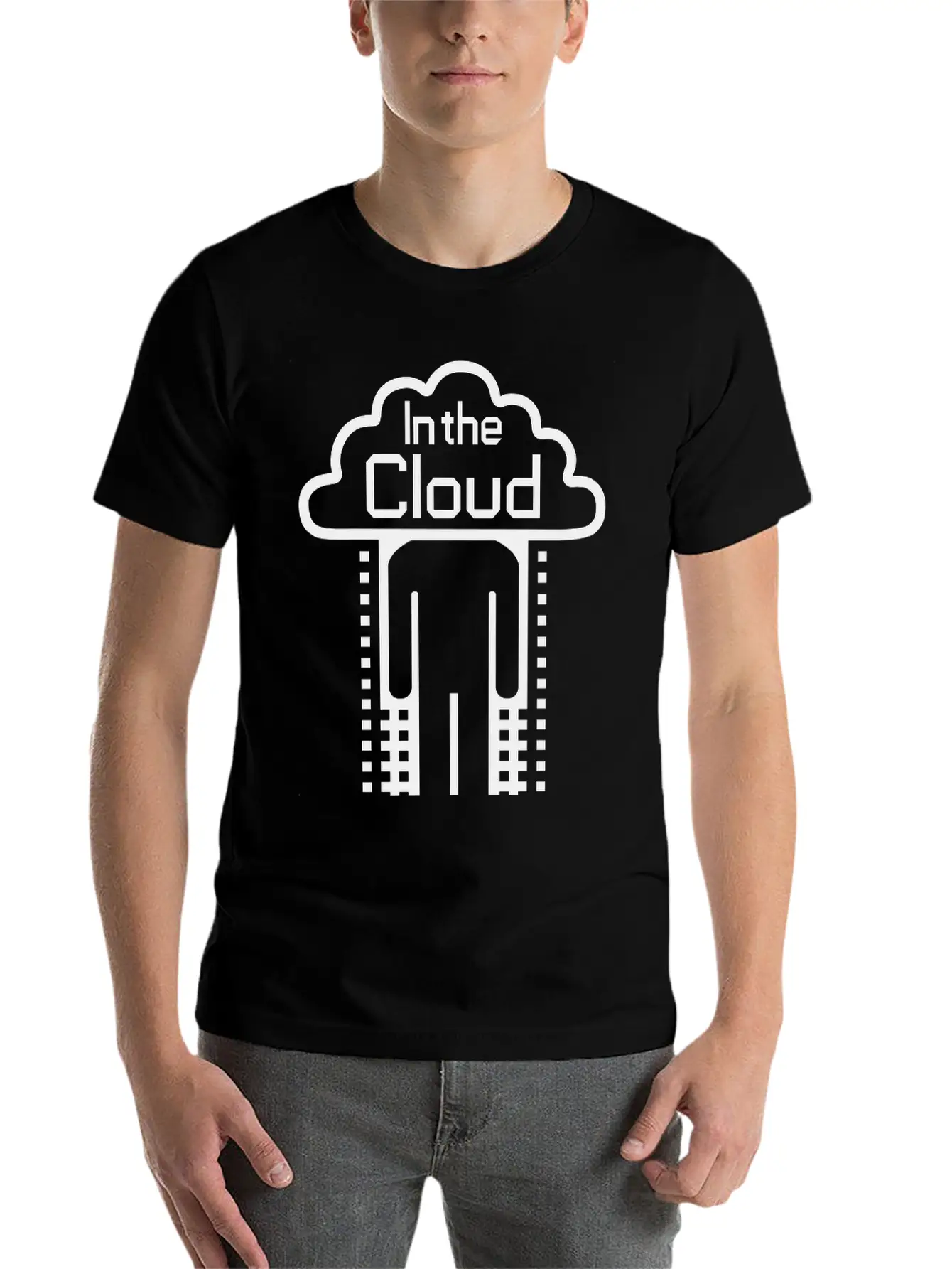 In The Cloud Essential Cotton Tee For Daily Outfits ¨C Unisex Style